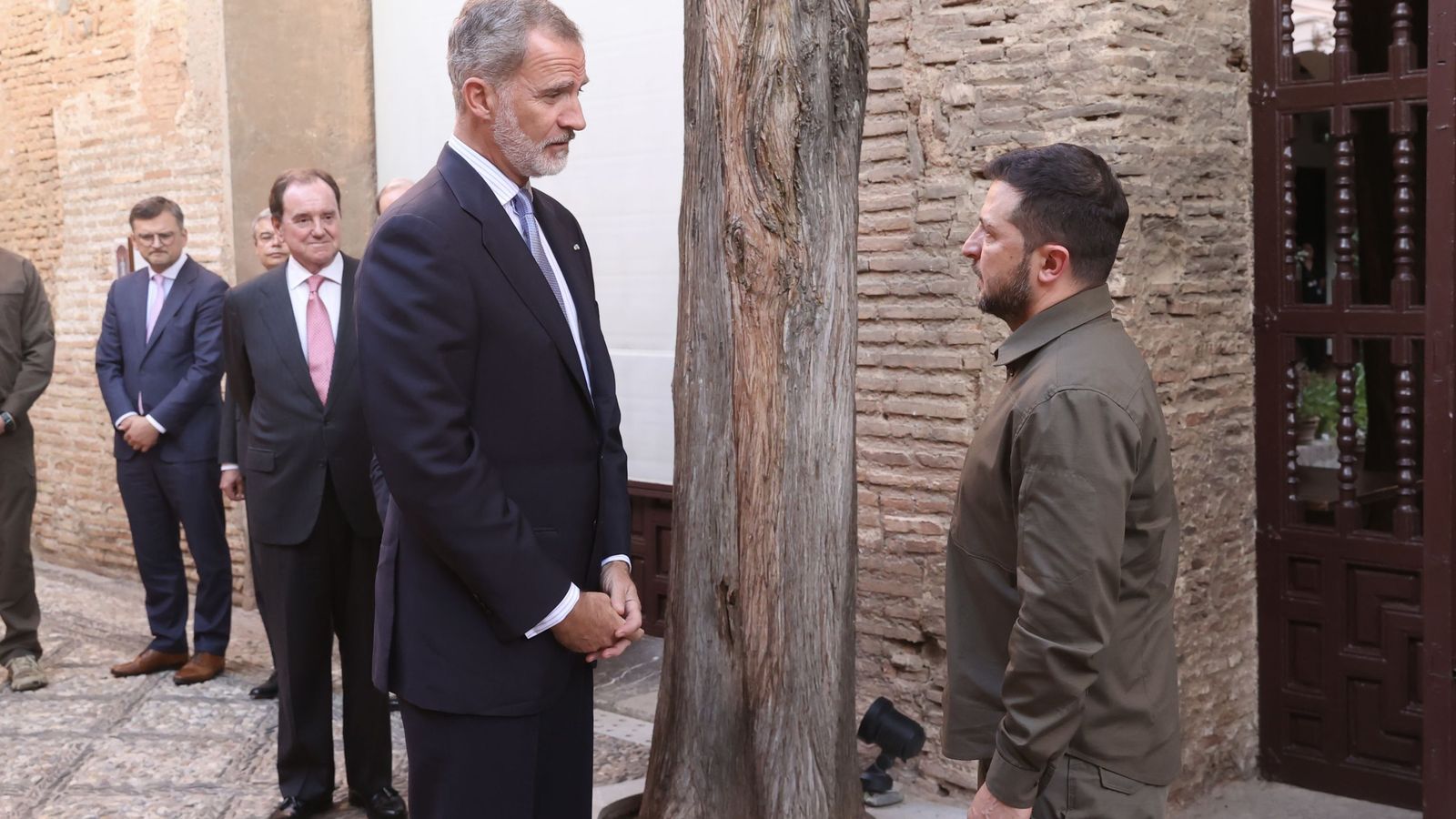 La Alhambra y las mejores imágenes del primer día de la Cumbre Europea en Granada