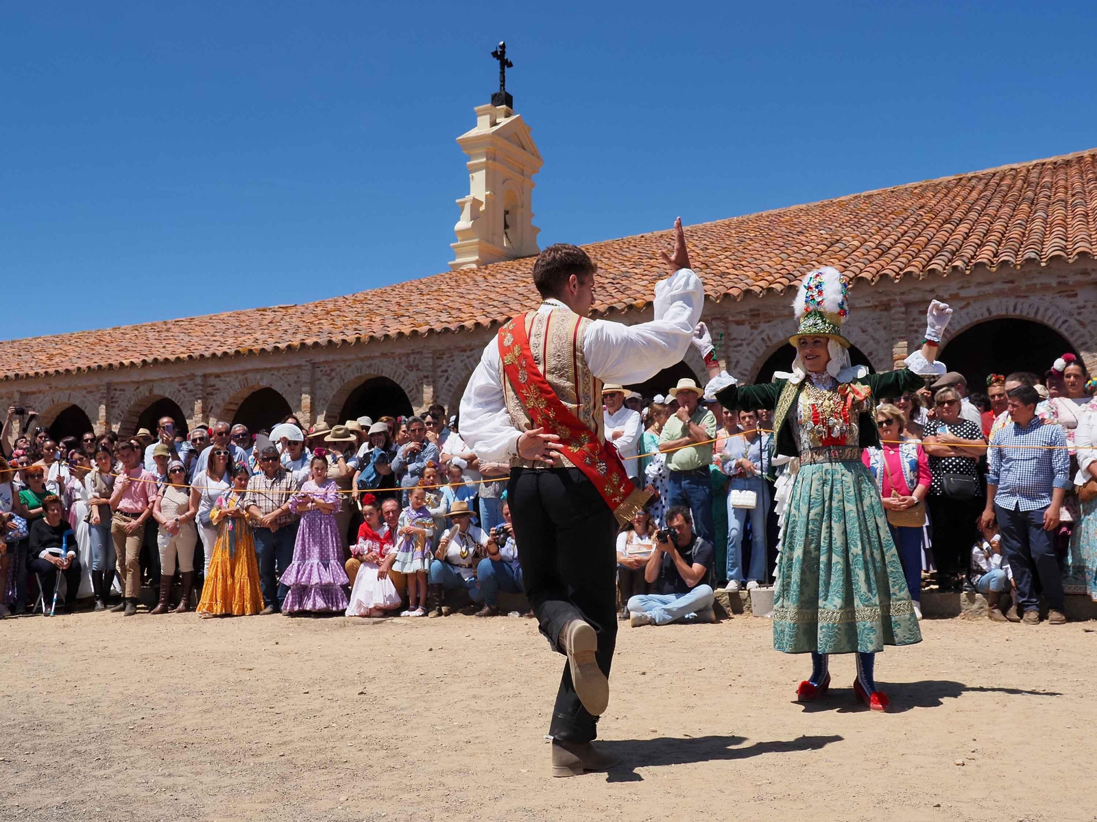 Así es la Romería de San Benito Abad del Cerro de Andévalo en imágenes