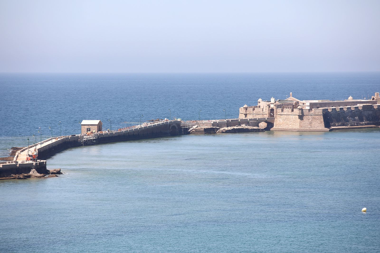 Imagen del Castillo de San Sebastián.