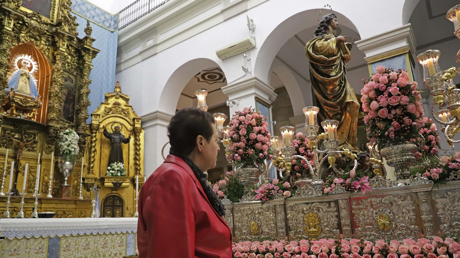 Fotos de la veneración de la Inmaculada Concepción en La Línea