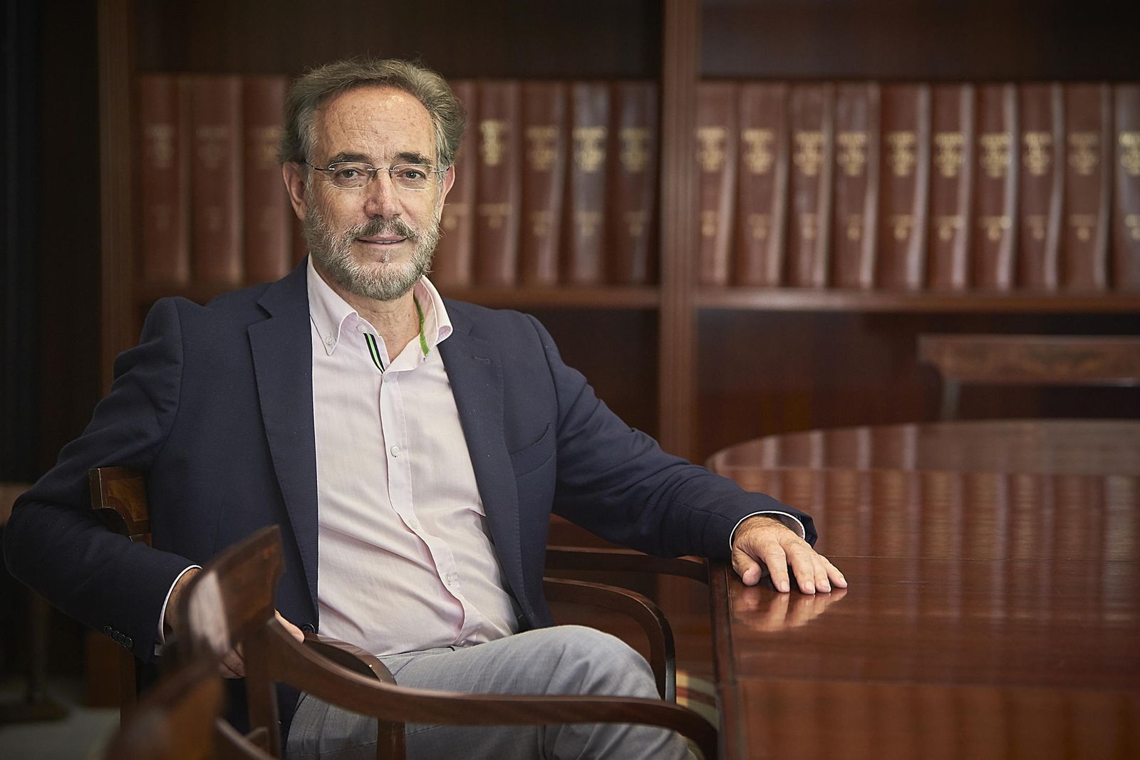 El consejero de Fomento, Felipe López, el pasado miércoles en la sede de Diario de Cádiz.