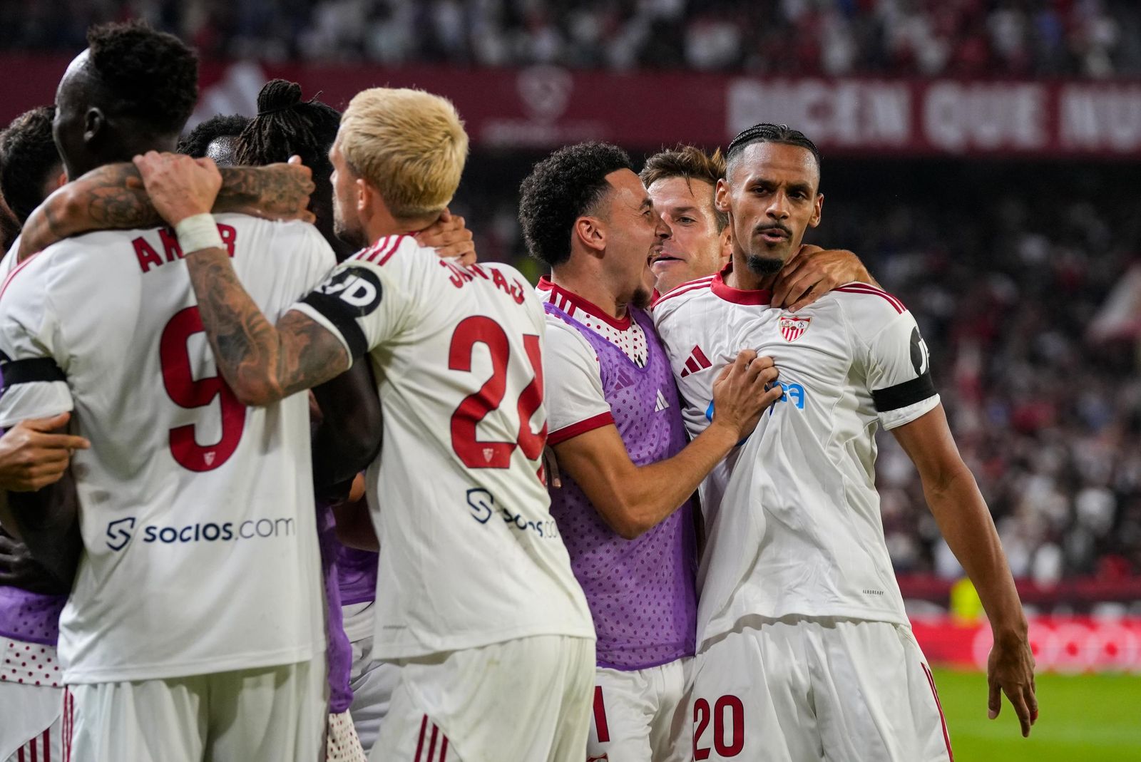 Las fotos del Sevilla-Villarreal