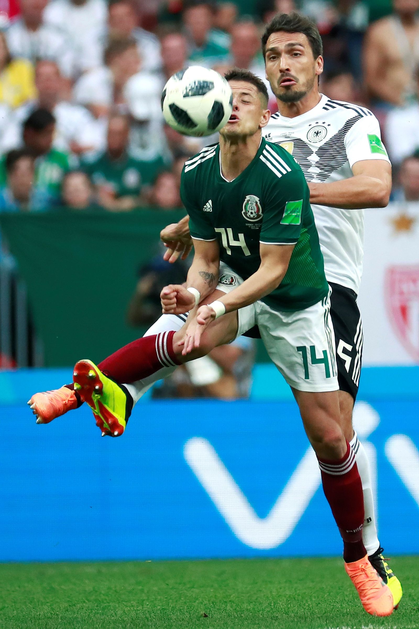 Las imágenes del Alemania-México