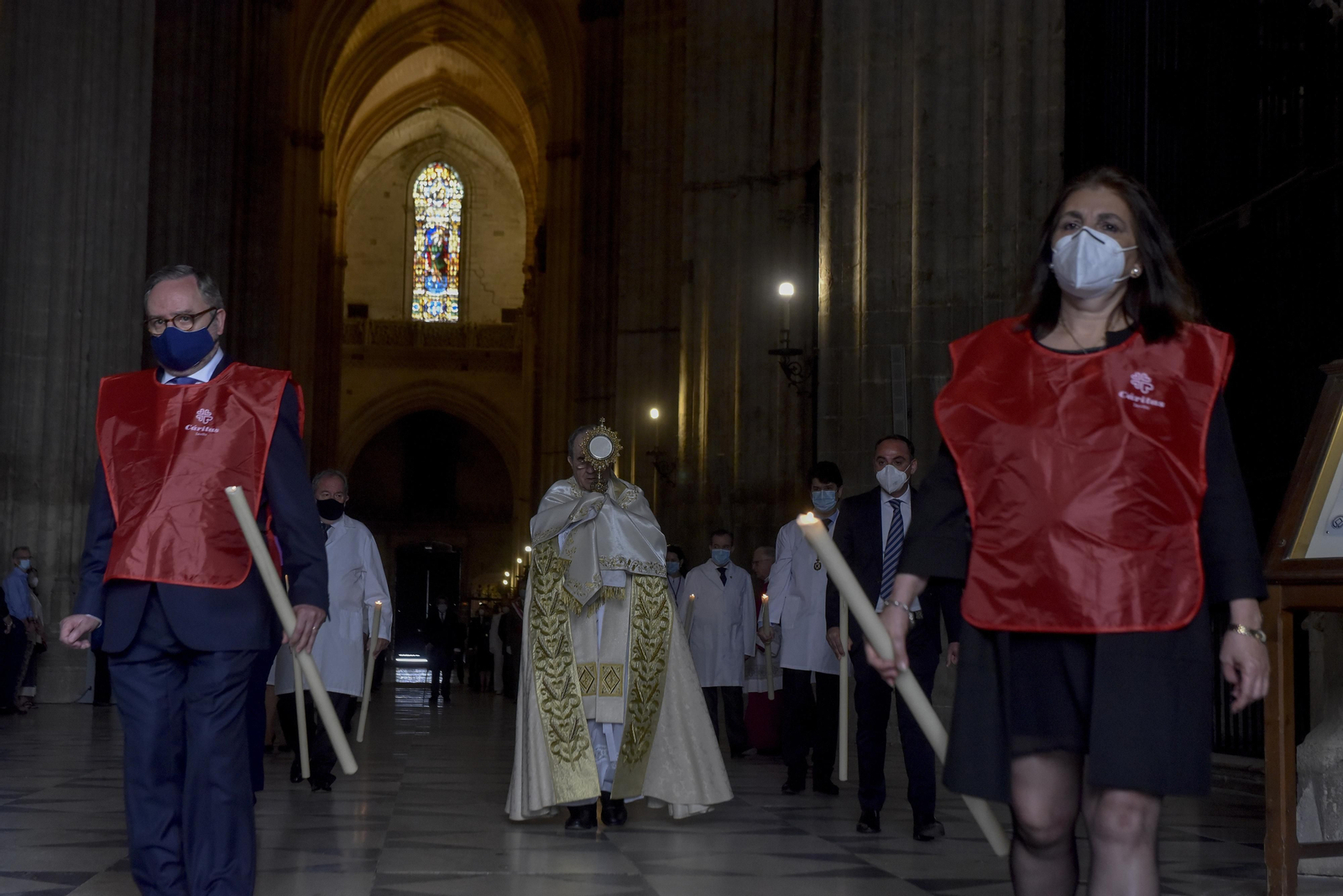 La procesión se parecerá mucho a la de 2020 con motivo de la pandemia