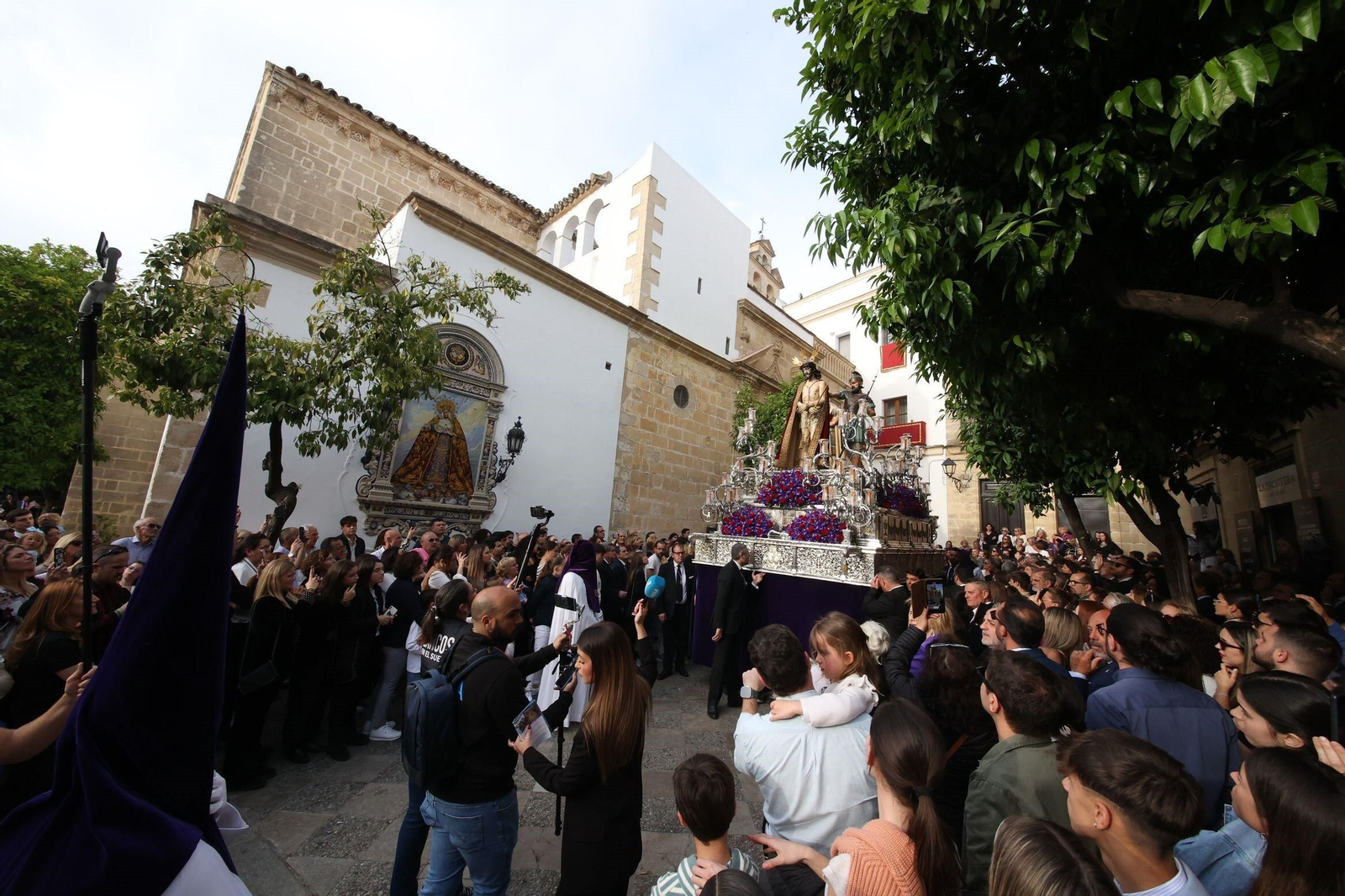 Jueves Santo en Jerez: Imágenes del la Hermandad del Mayor Dolor