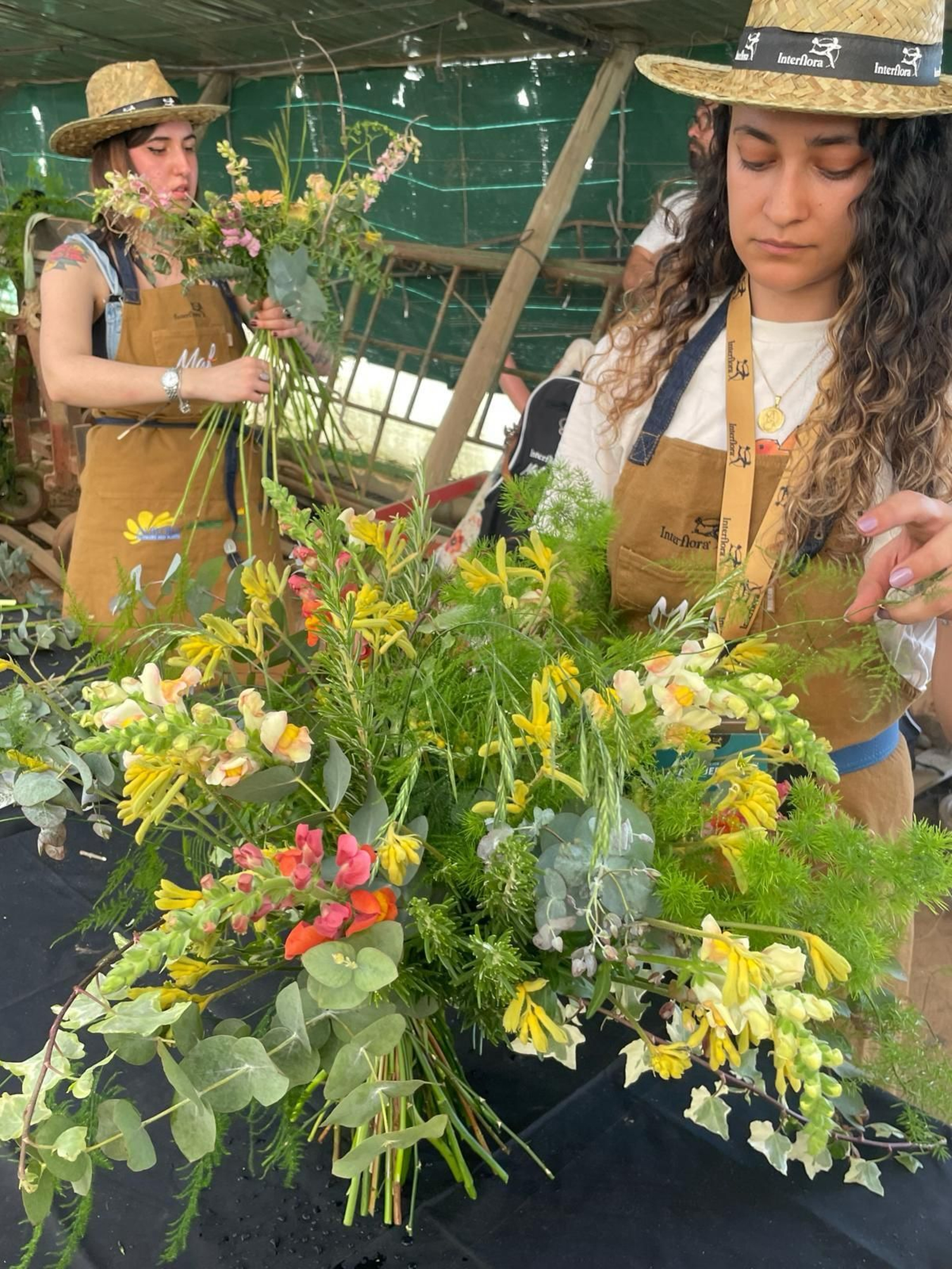 Así se está celebrando en Jerez el concurso Mejor Artesano Florista Así se está celebrando en Jerez el concurso Mejor Artesano Florista
