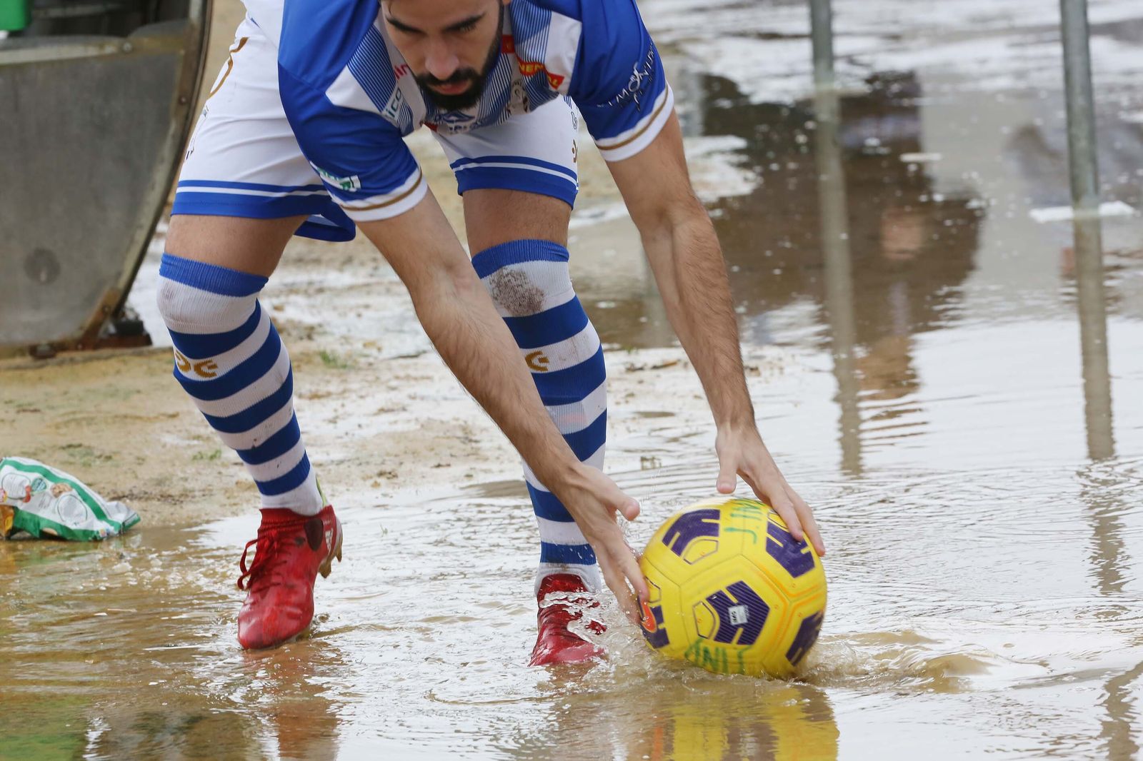 Imágenes del partido Jerez Industrial -Egabrense en el Pedro S. Garrido