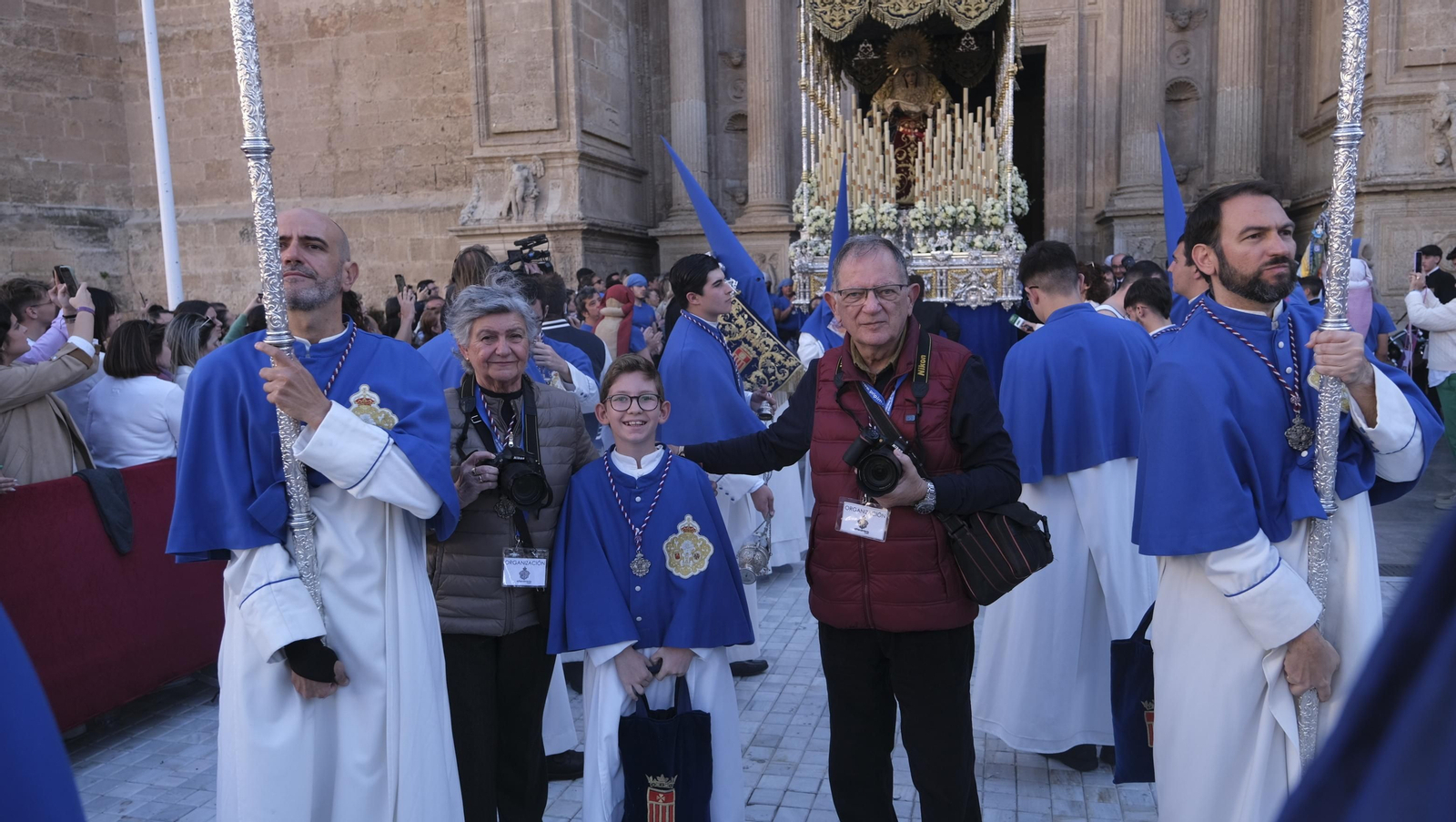 La procesión de Prendimiento en Almería, en imágenes