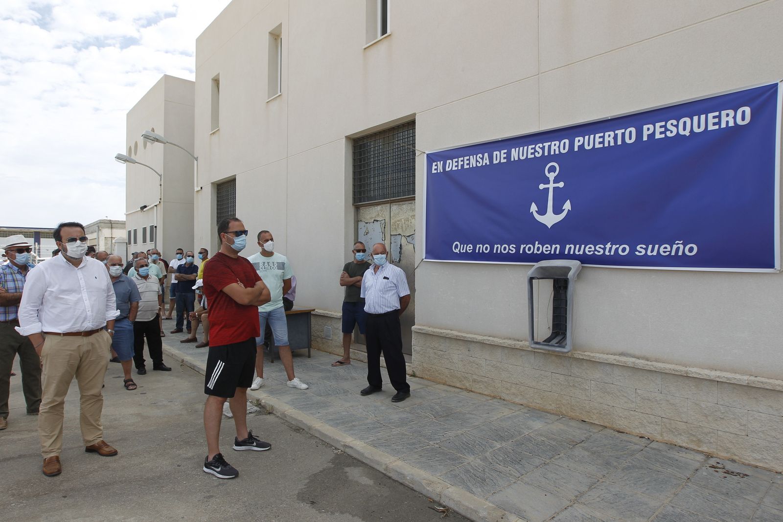 Fotogalería protestas pescadores de Carboneras