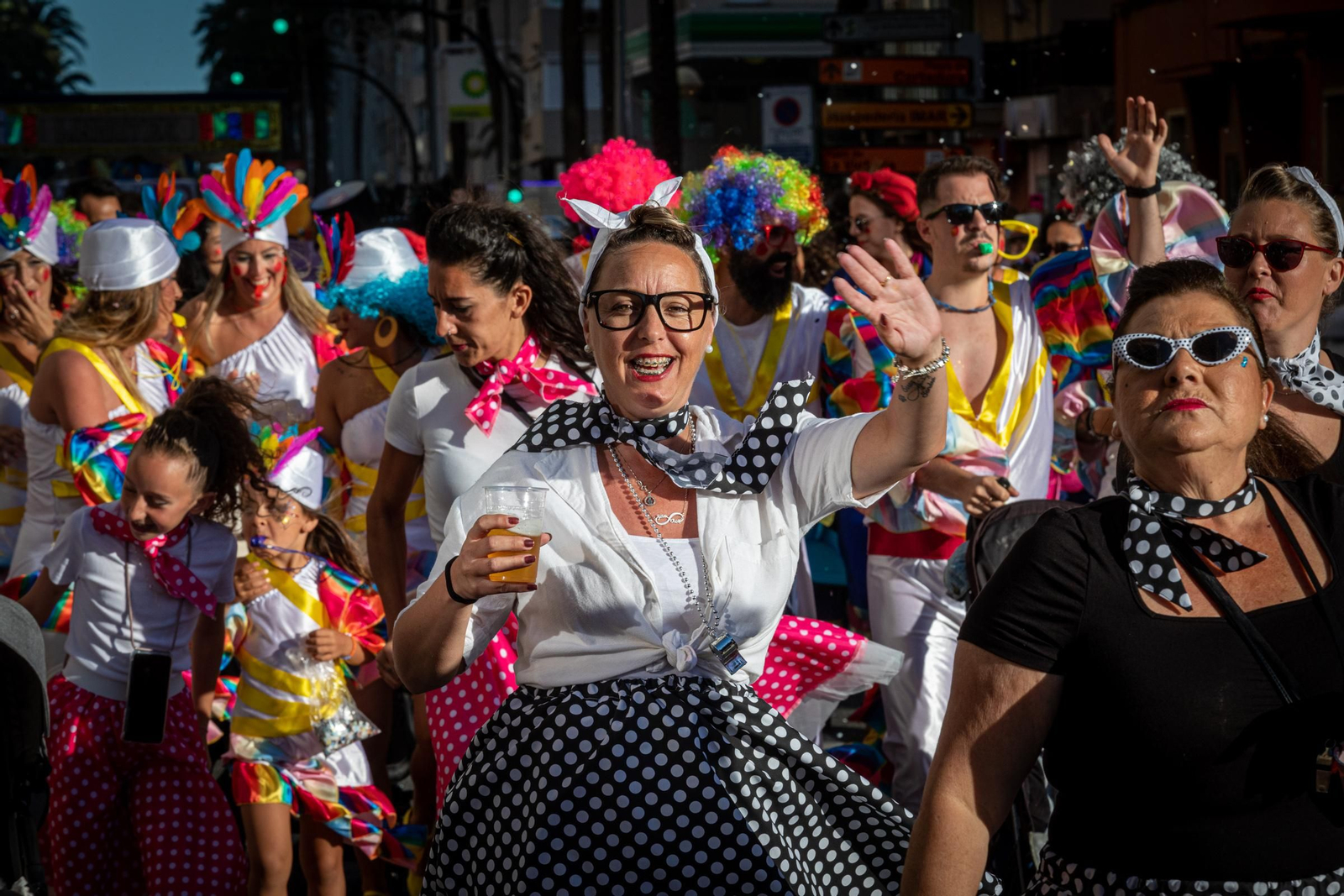 La cabalgata del Carnaval de Cádiz 2022, en imágenes