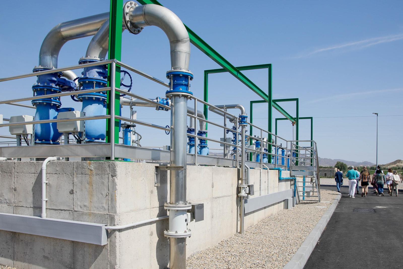 Entrega de la EDAR a Cuevas del Almanzora, en imágenes