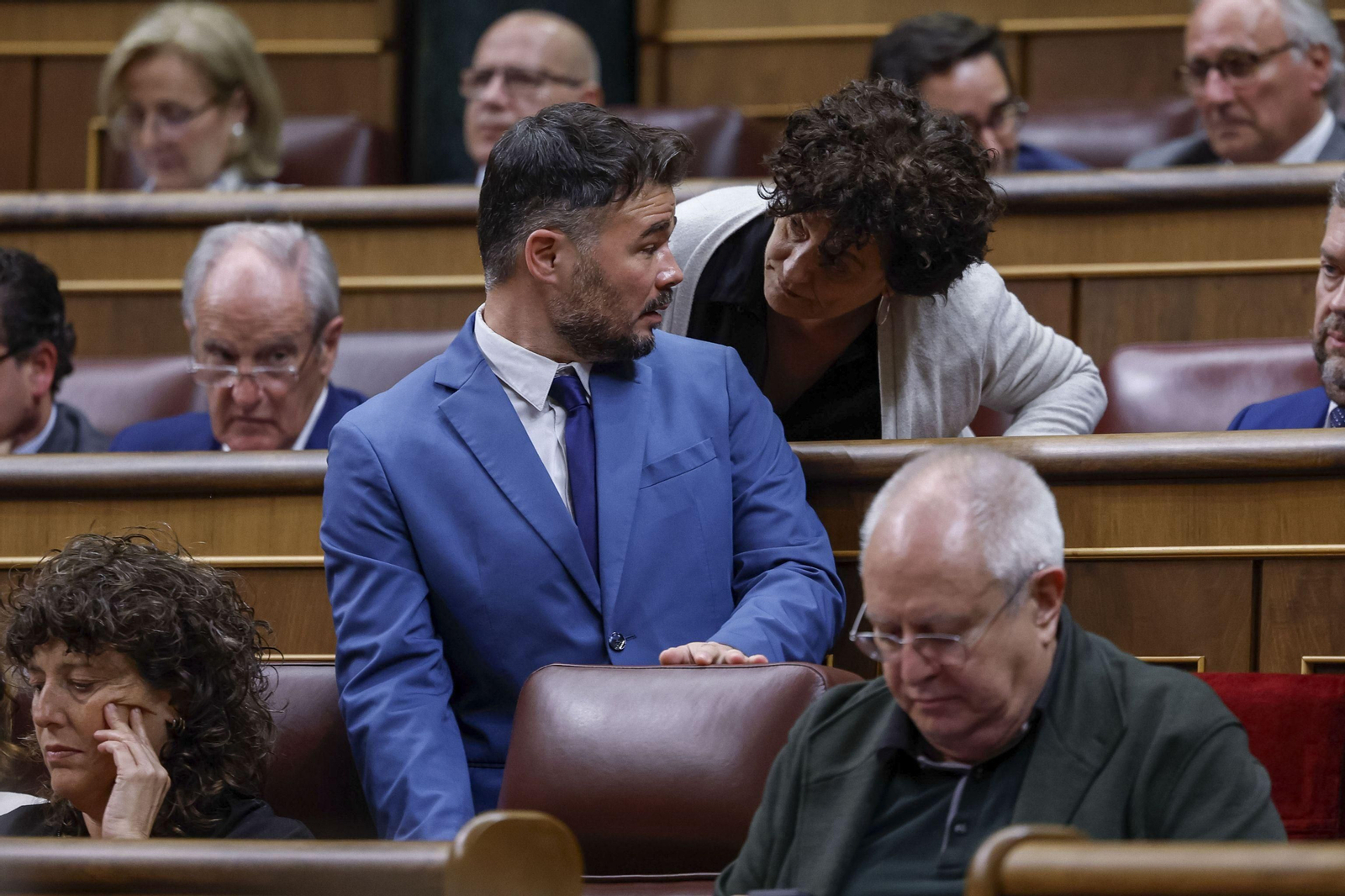 La primera sesión del debate de investidura en el Congreso de los Diputados, en imágenes