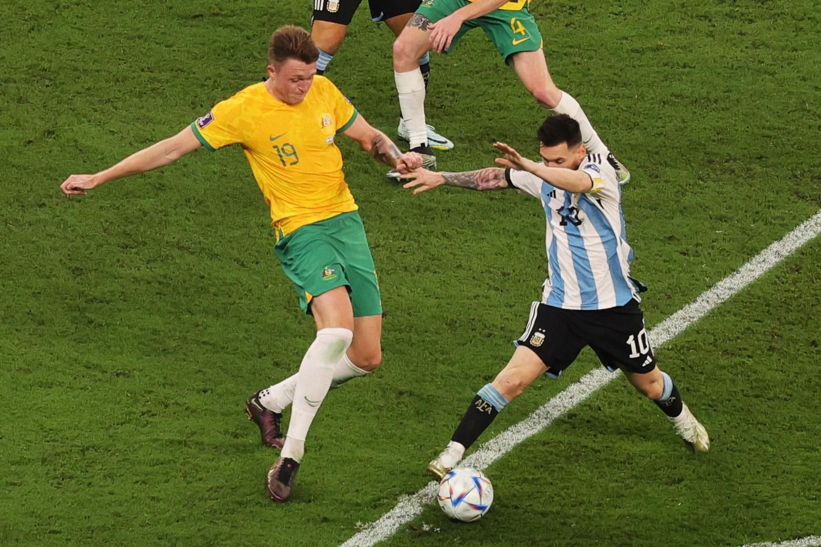 Las fotos del Argentina - Australia