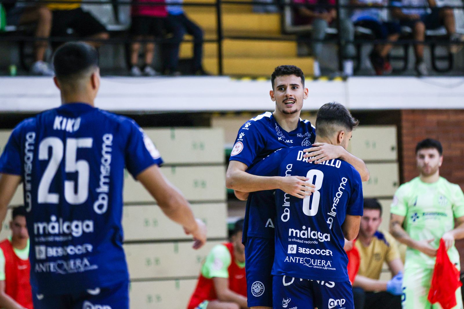 Partido del Málaga Ciudad Redonda.