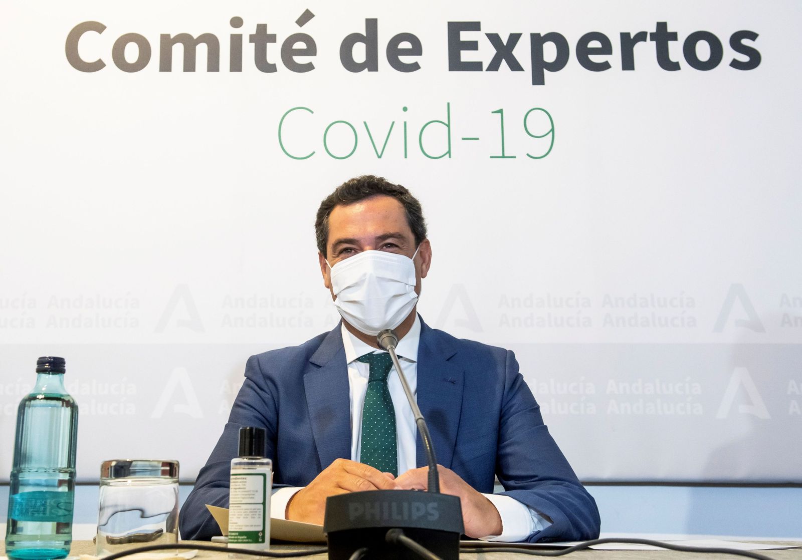 Juanma Moreno se vacunará este miércoles 8 de septiembre