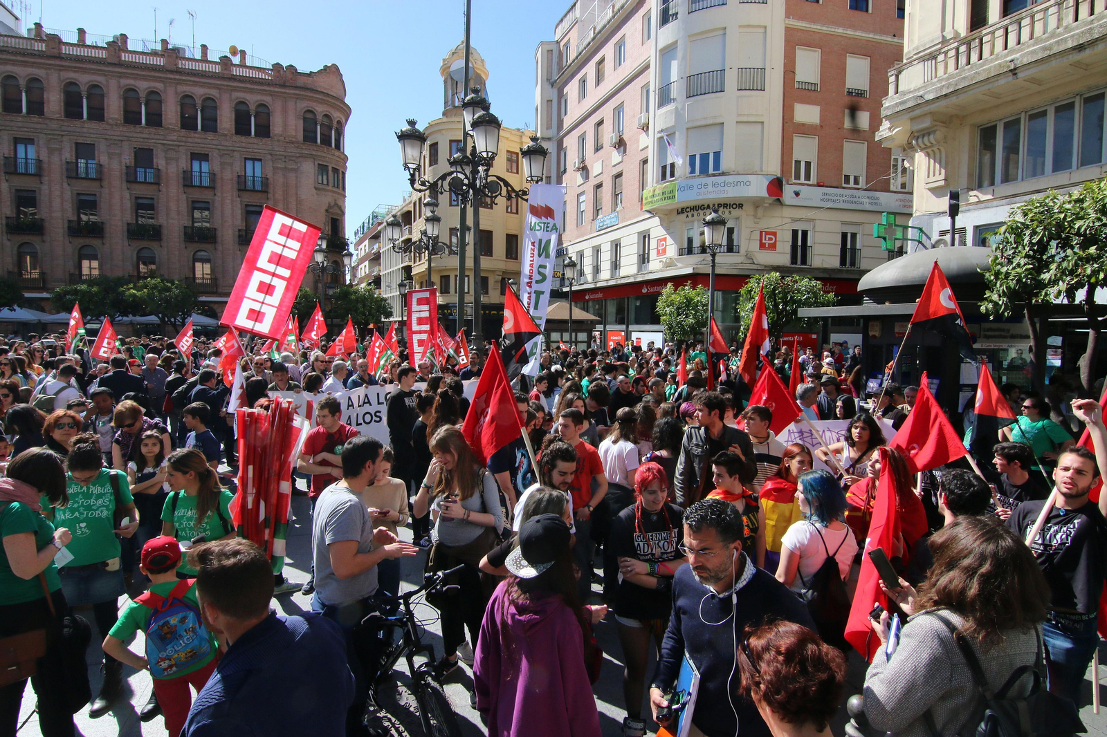 La manifestación contra la Lomce, en imágenes