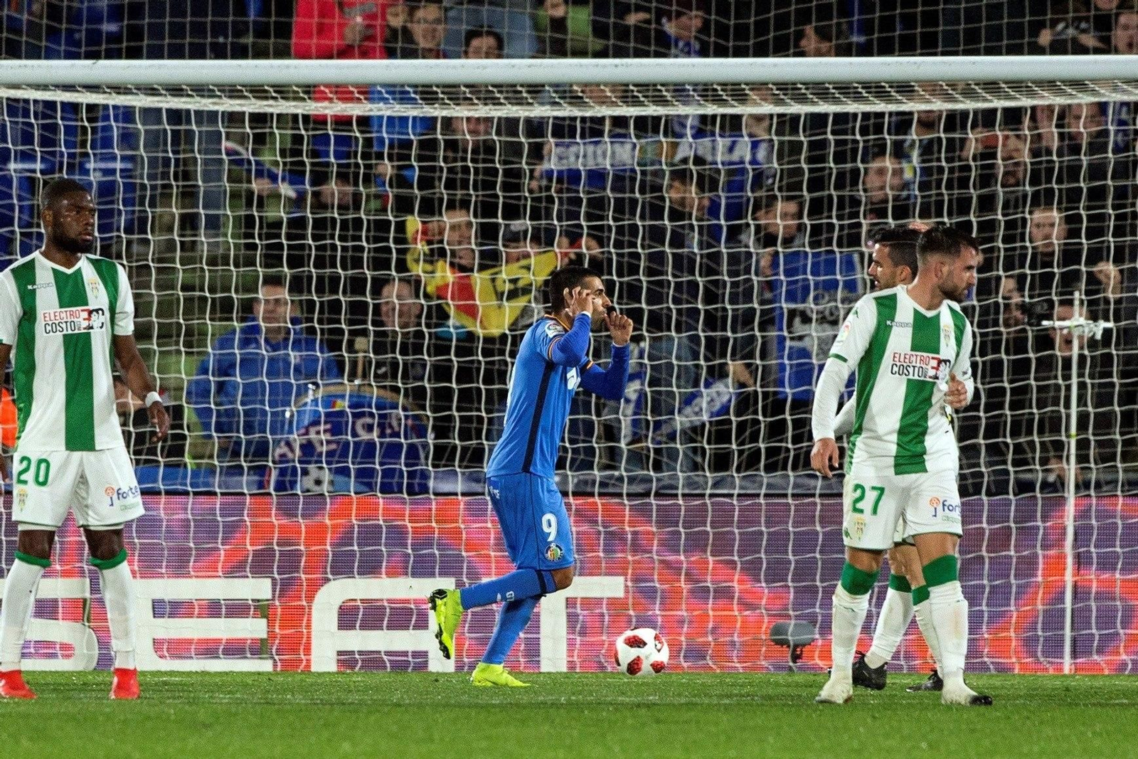 Las imágenes del Getafe-Córdoba de Copa del Rey