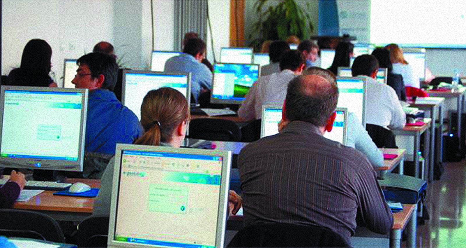 Una jornada de formación celebrada en la Escuela de Hostelería en 2009.
