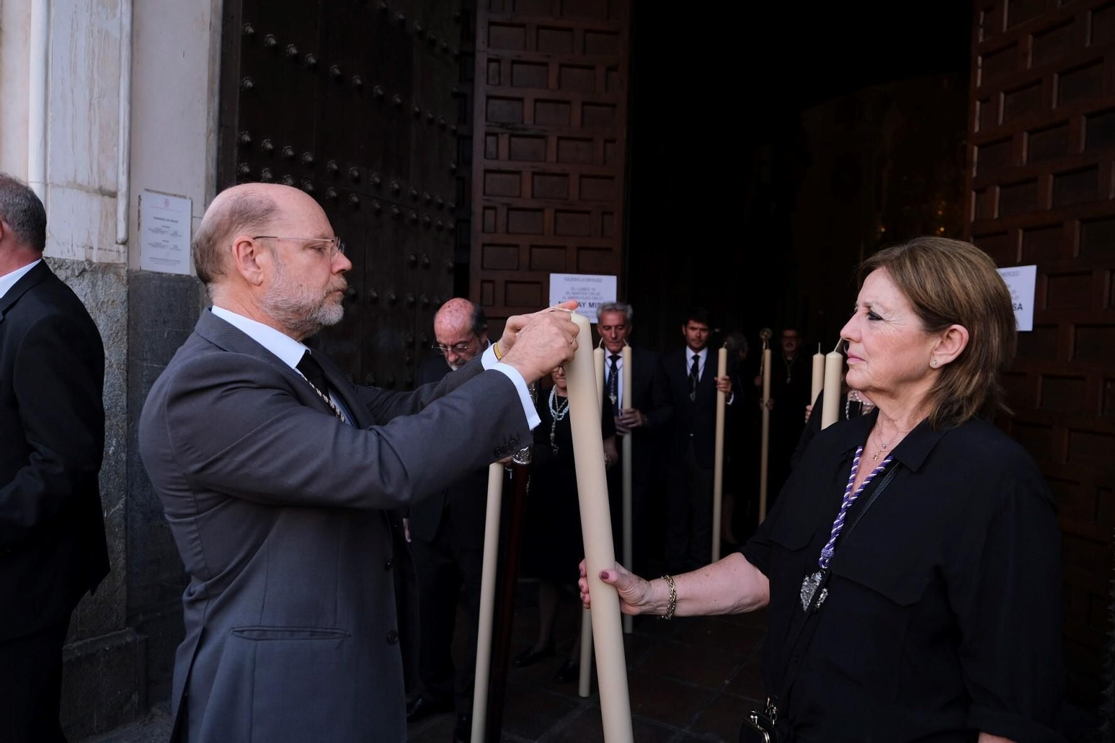 La procesión extraordinaria de la Quinta Angustia en Córdoba, en imágenes