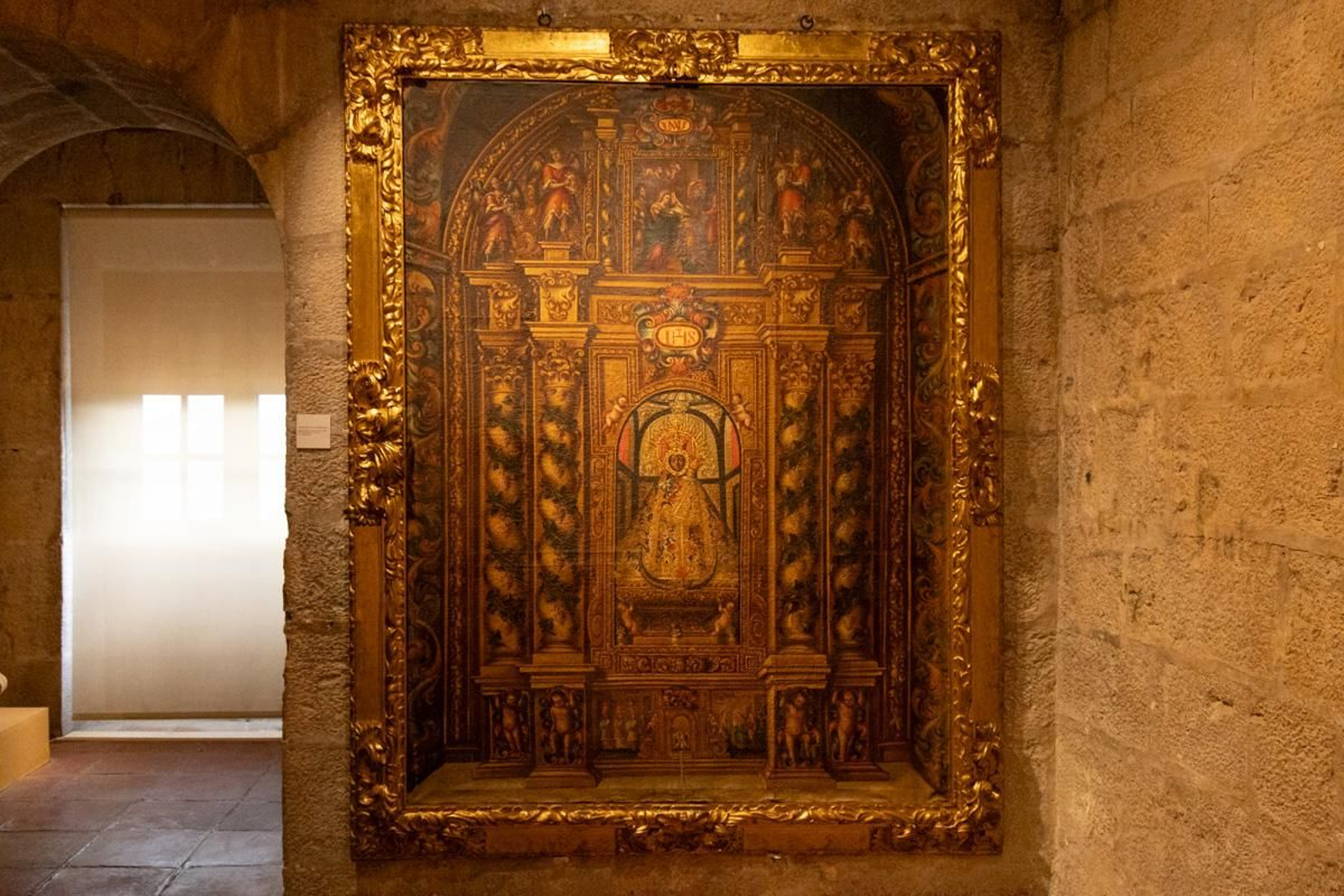 Exposición 'Trampantojos a lo divino: Devociones pintadas en el Barroco giennense', en imágenes