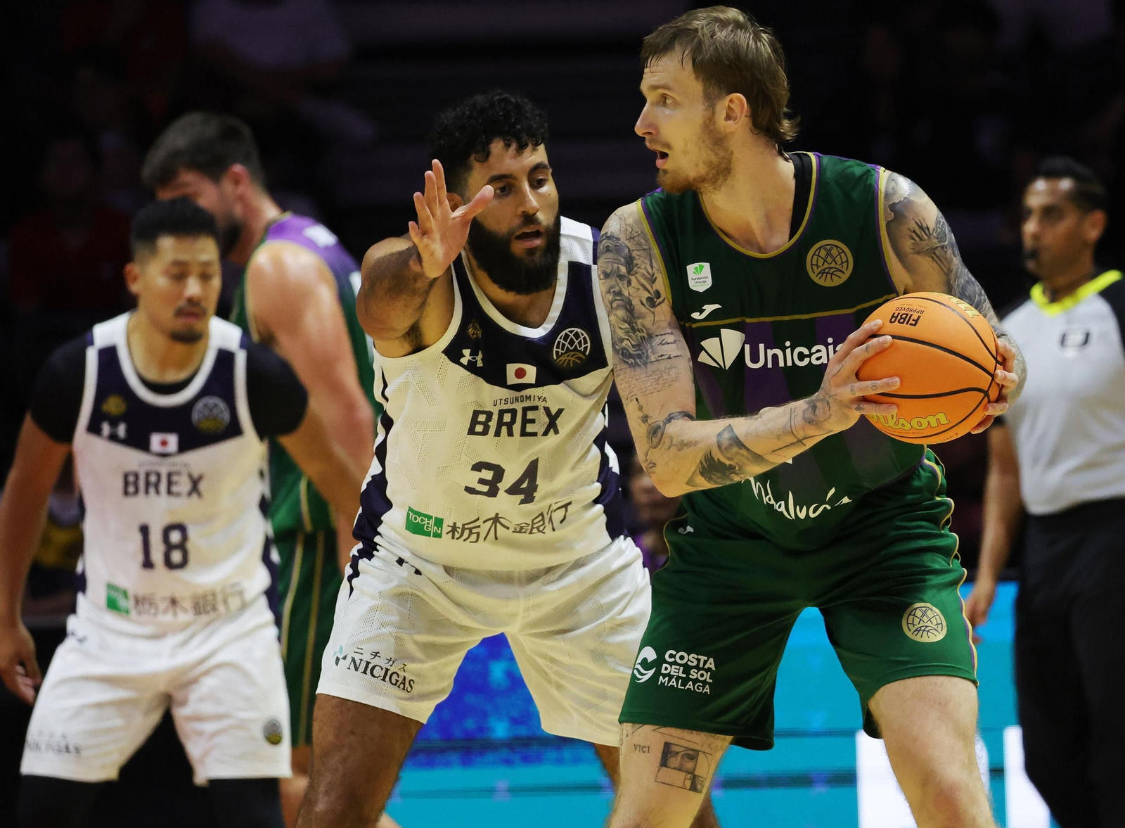 Las fotos del Utsunomiya Brex - Unicaja de la Copa Intercontinental