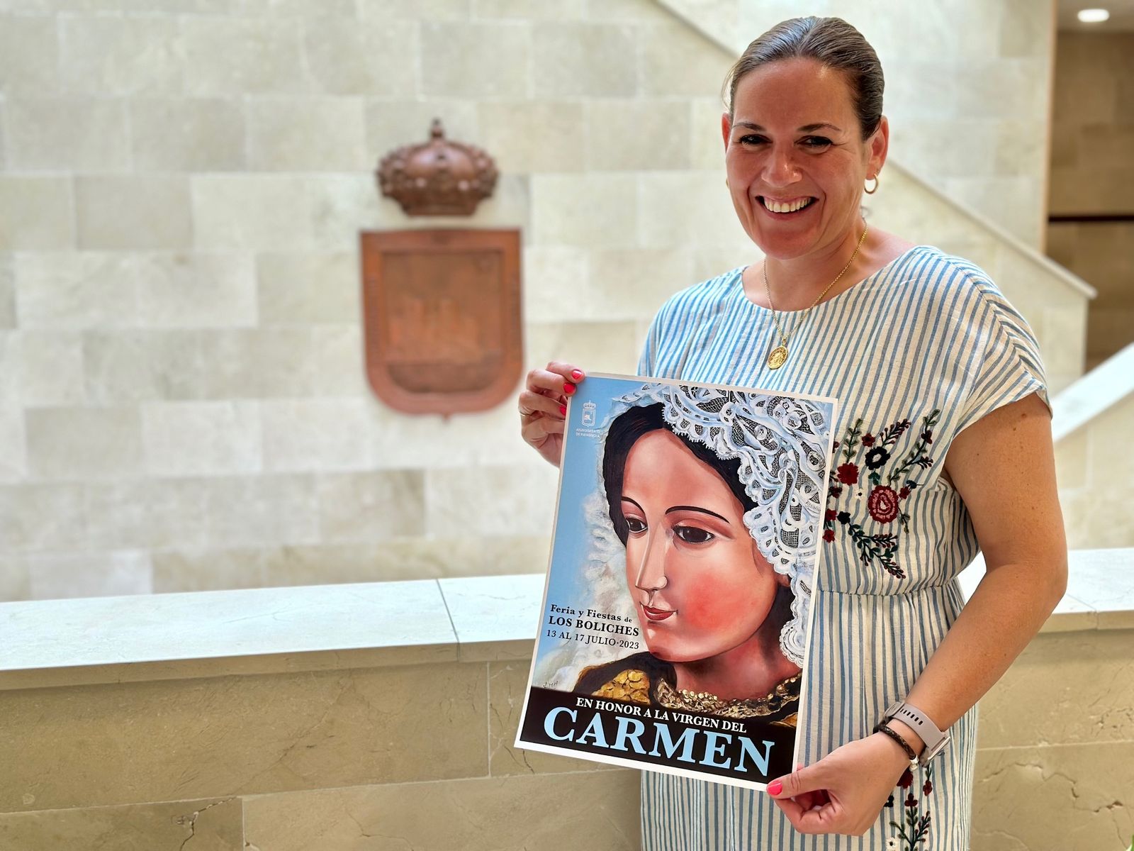 La concejala de Fiestas y Tradiciones, Isabel Moreno.