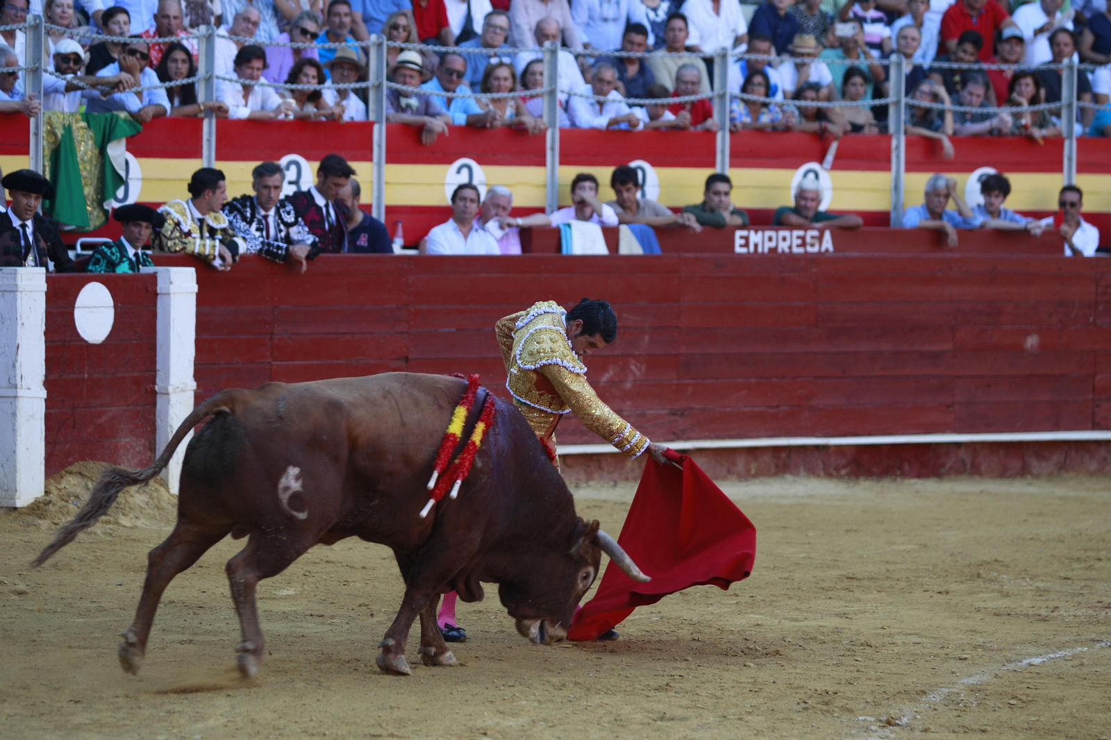 Triunfo del diestro Emilio de Justo en la Corrida de Toros de la Feria de Almería 2023