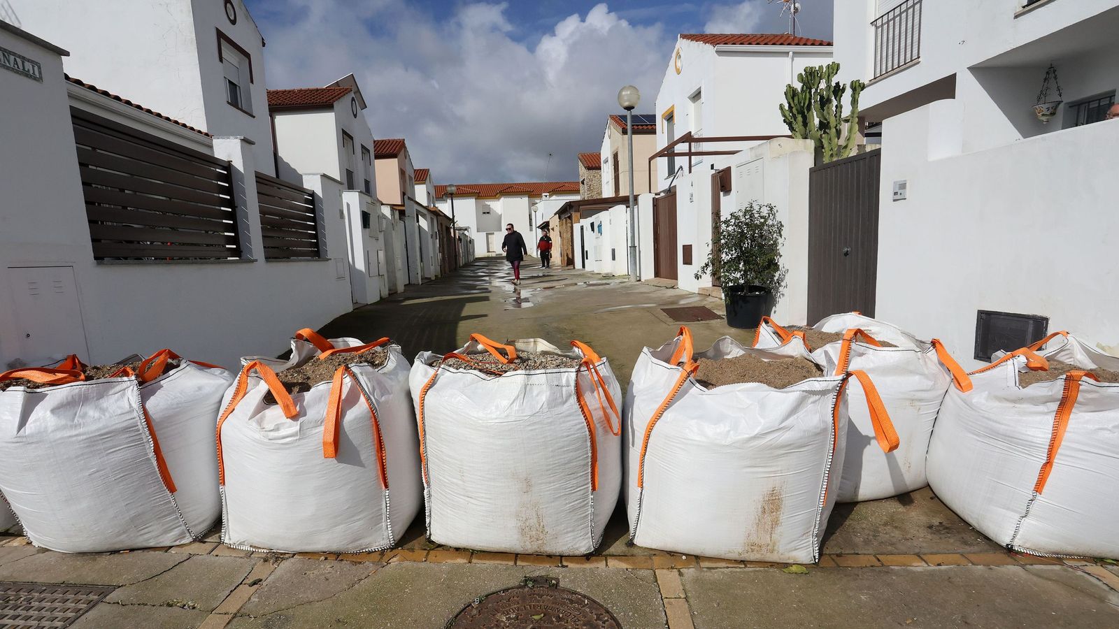Así afronta la zona rural de Jerez la subida del río Guadalete