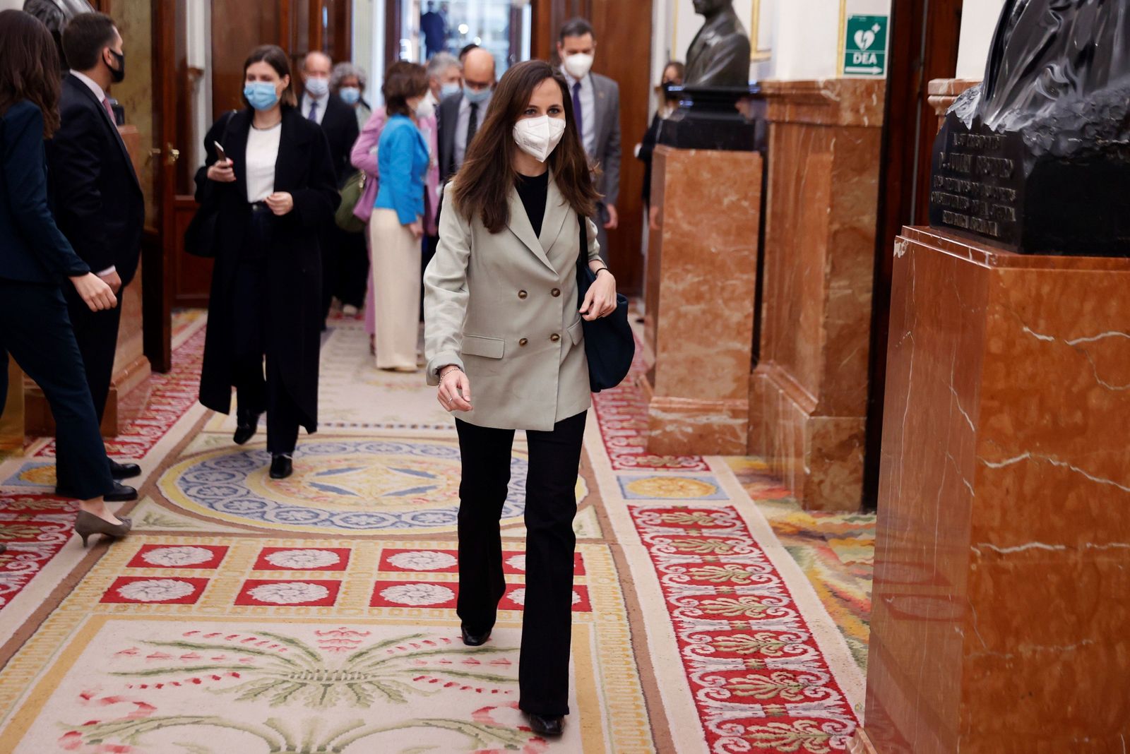 Ione Belarra, candidat a la Secretaría General de Podemos.