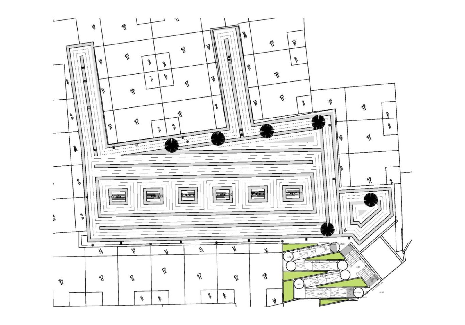 Proyecto de la plaza Jose Navarrete.