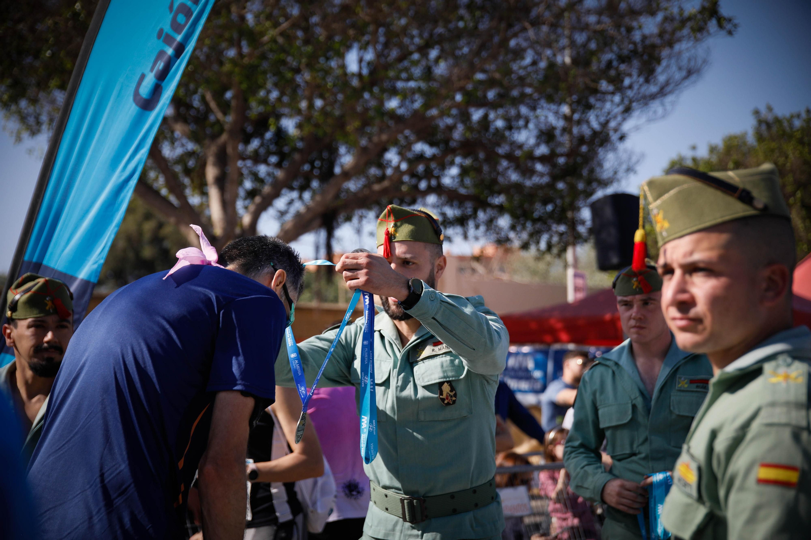 Imágenes de la llegada de la Media maratón Ciudad de Almería