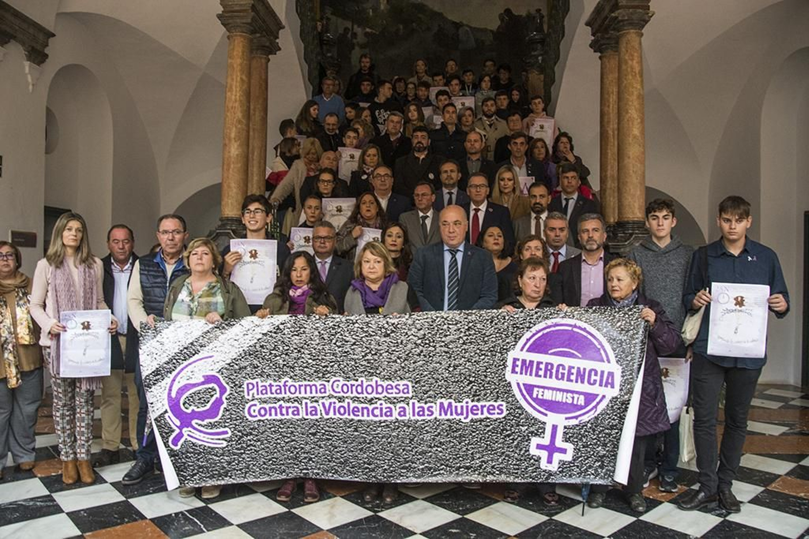 Los actos del 25-N en Córdoba, en fotografías