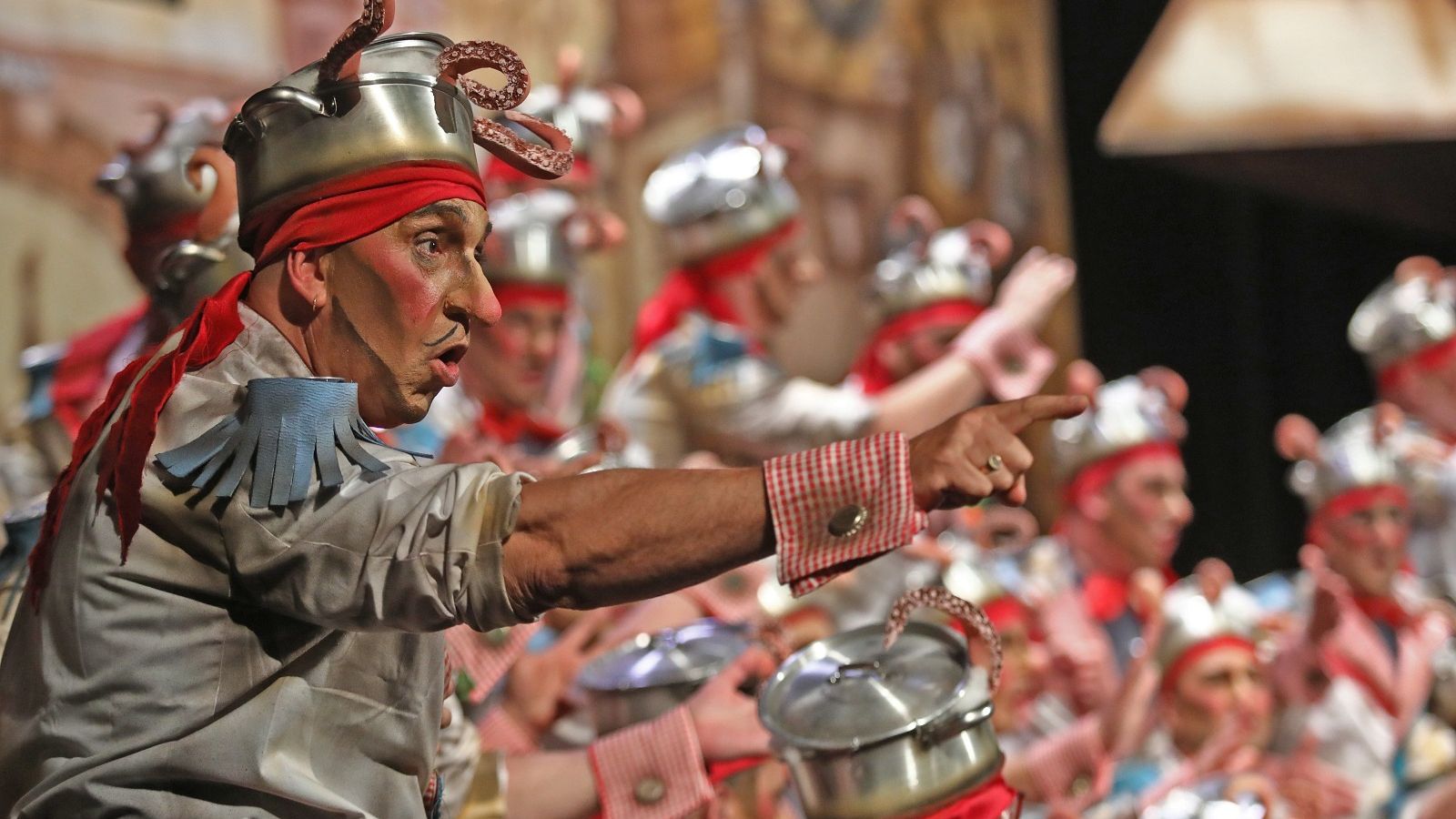 El coro 'Los babetas'.