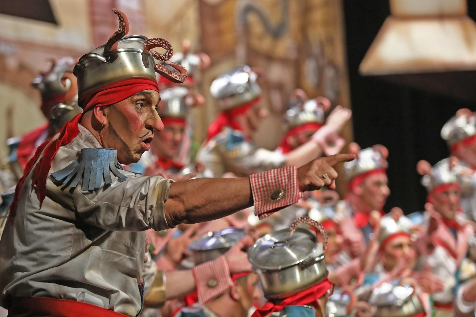 El coro 'Los babetas'.