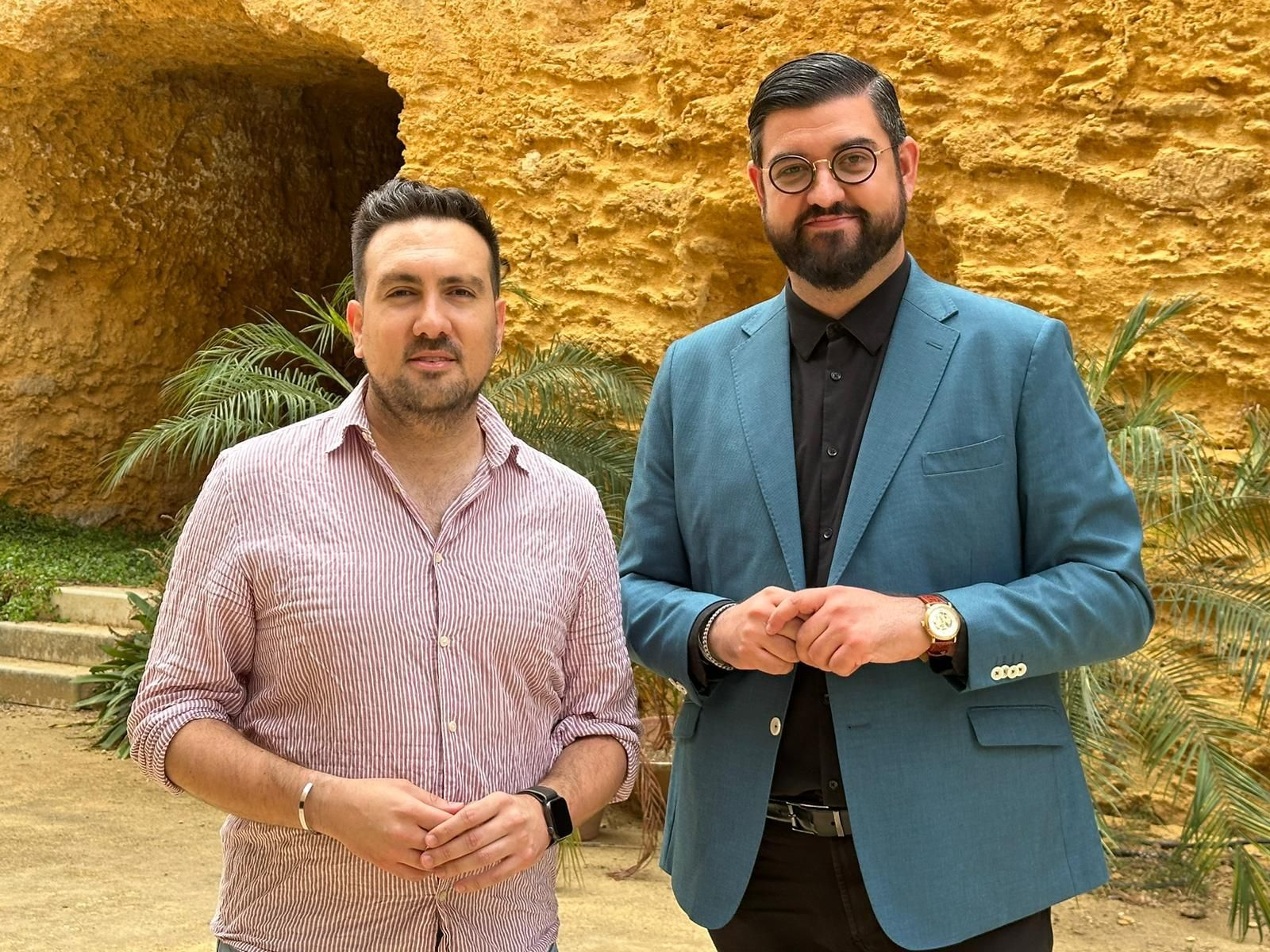 Christopher Rivas y Manu Sánchez