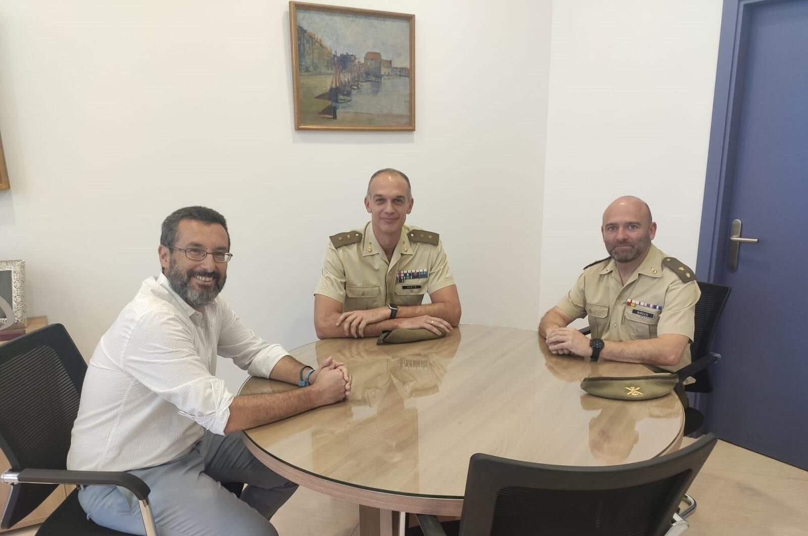 Juan Franco, Sergio Martín Gallego y Luis Burgo Sánchez