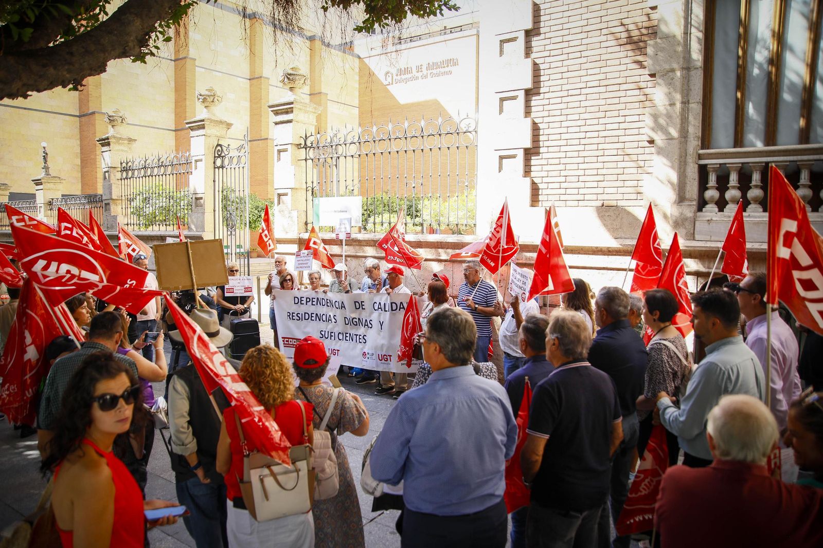 Las imágenes de la manifestación por la "ley de dependencia"