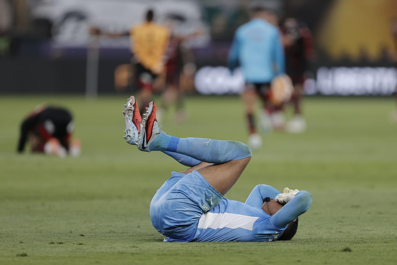 Las fotos de la final de la Copa Libertadores con triunfo de Flamengo sobre Palmeiras