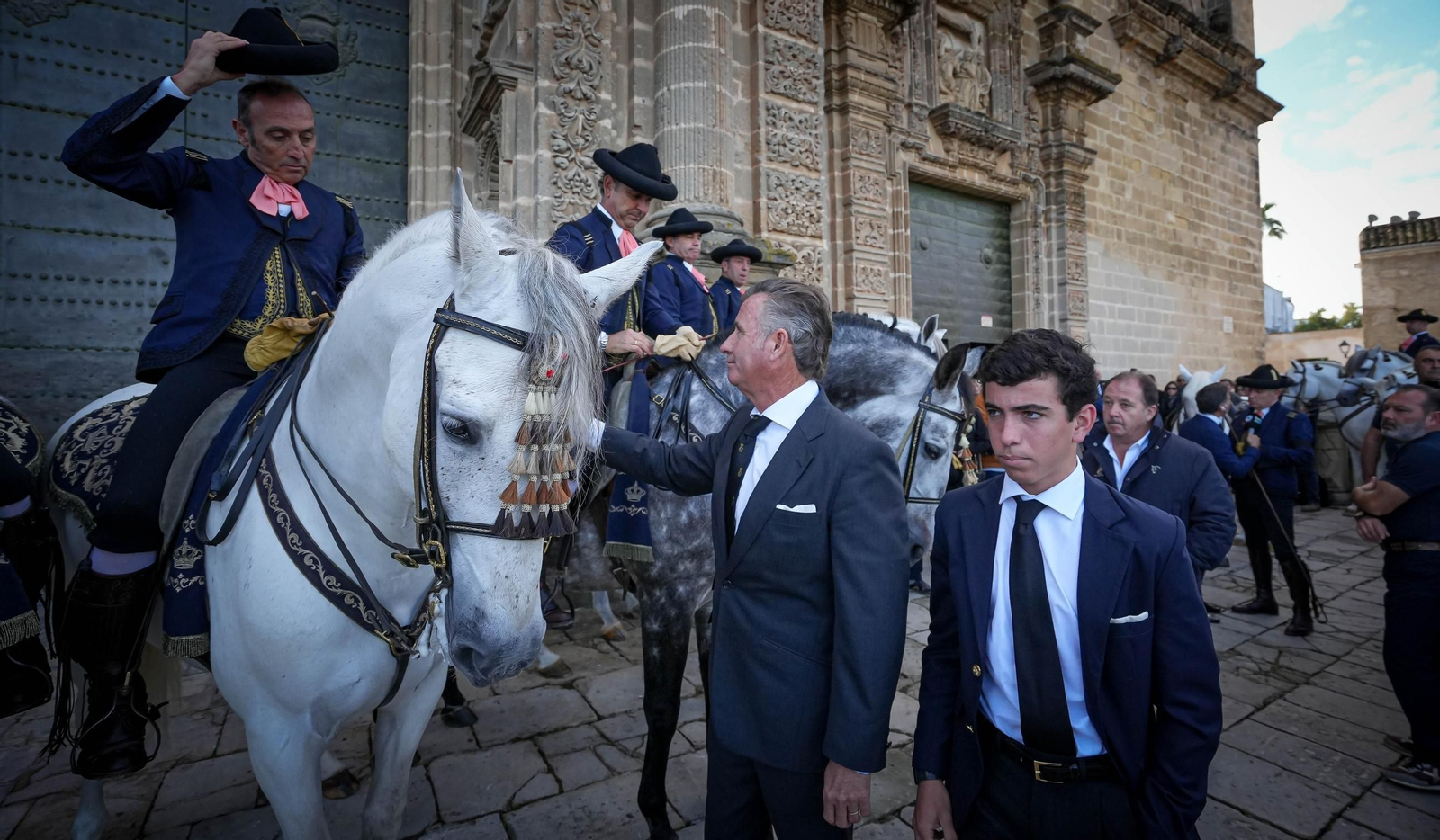 Imágenes del funeral de Álvaro Domecq en la catedral de Jerez