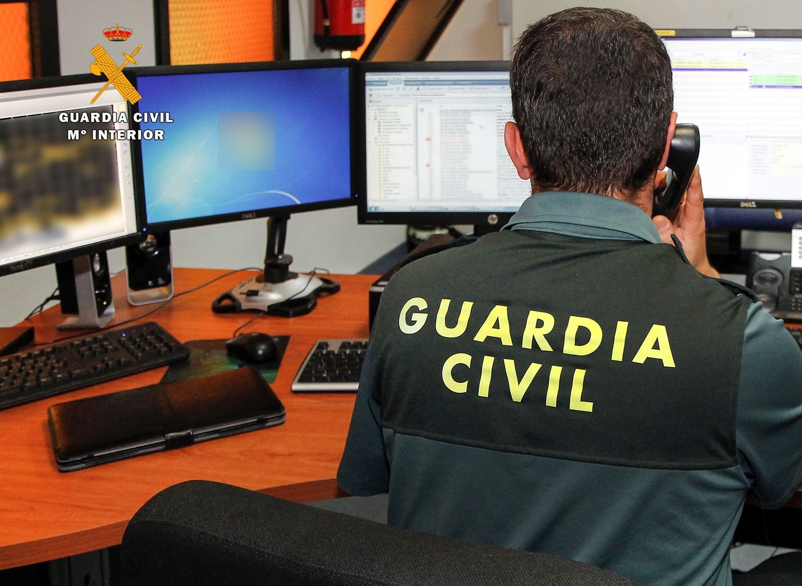 Un agente de la Guardia Civil.