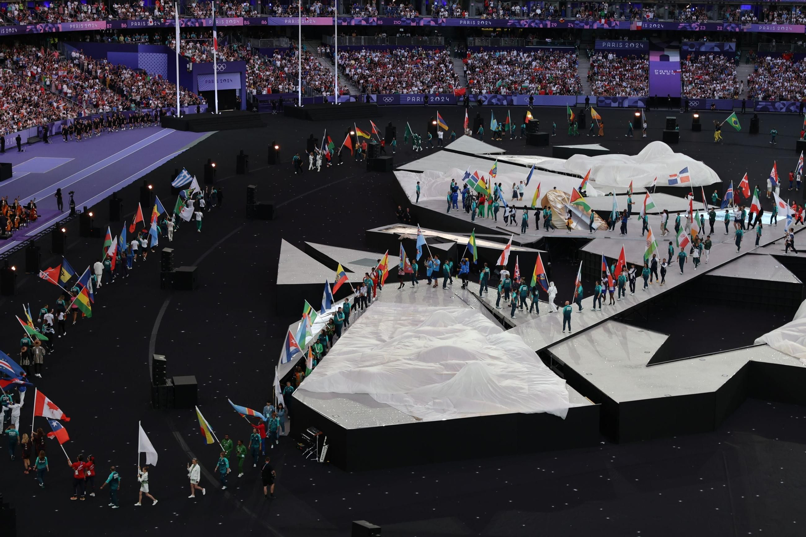 Las fotos de la ceremonia de clausura de los Juegos Olímpicos París 2024