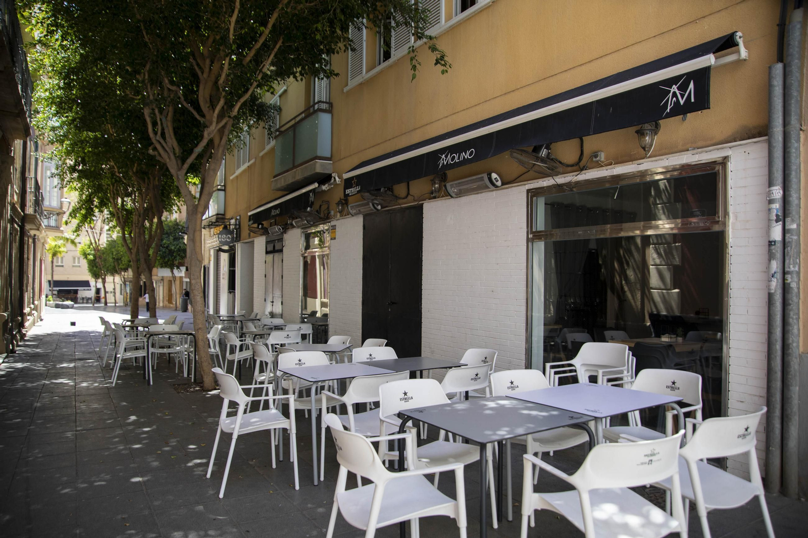 Las imágenes del apagón en Almería