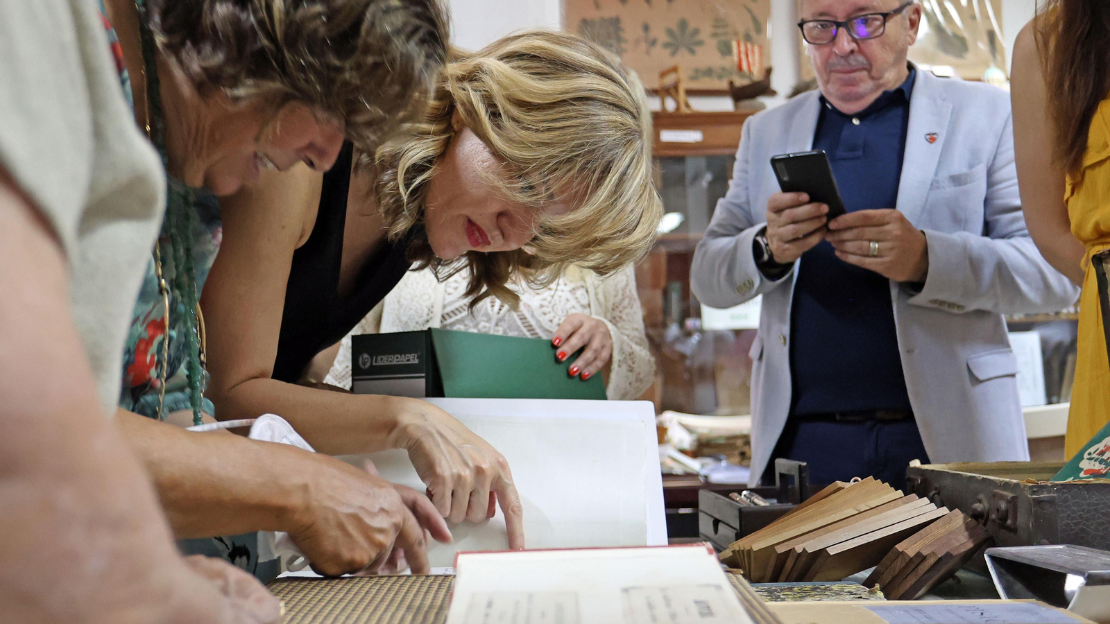 La ministra Pilar Alegría en el IES Coloma de Jerez