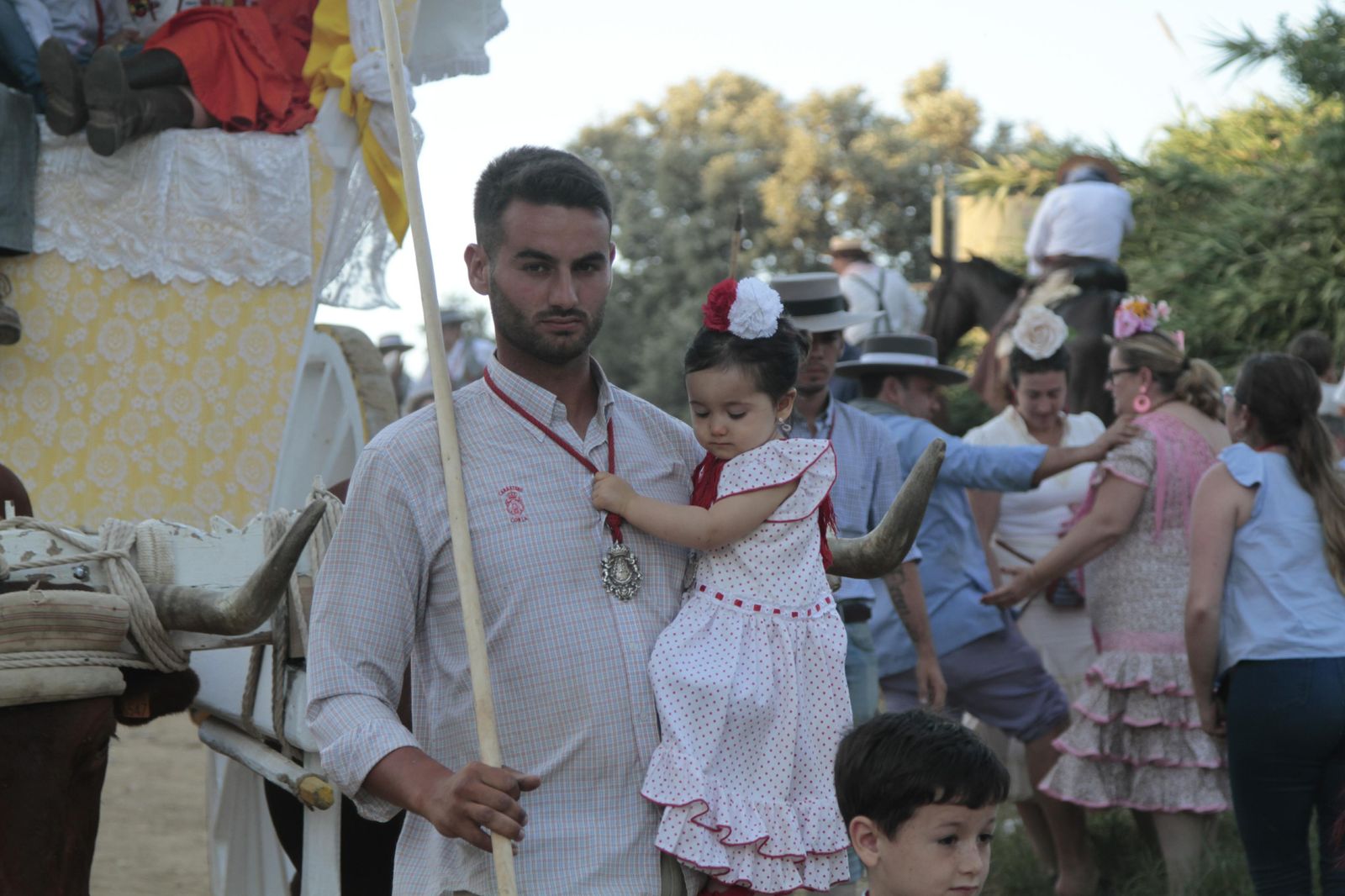 El paso de las hermandades por el río Quema, en imágenes