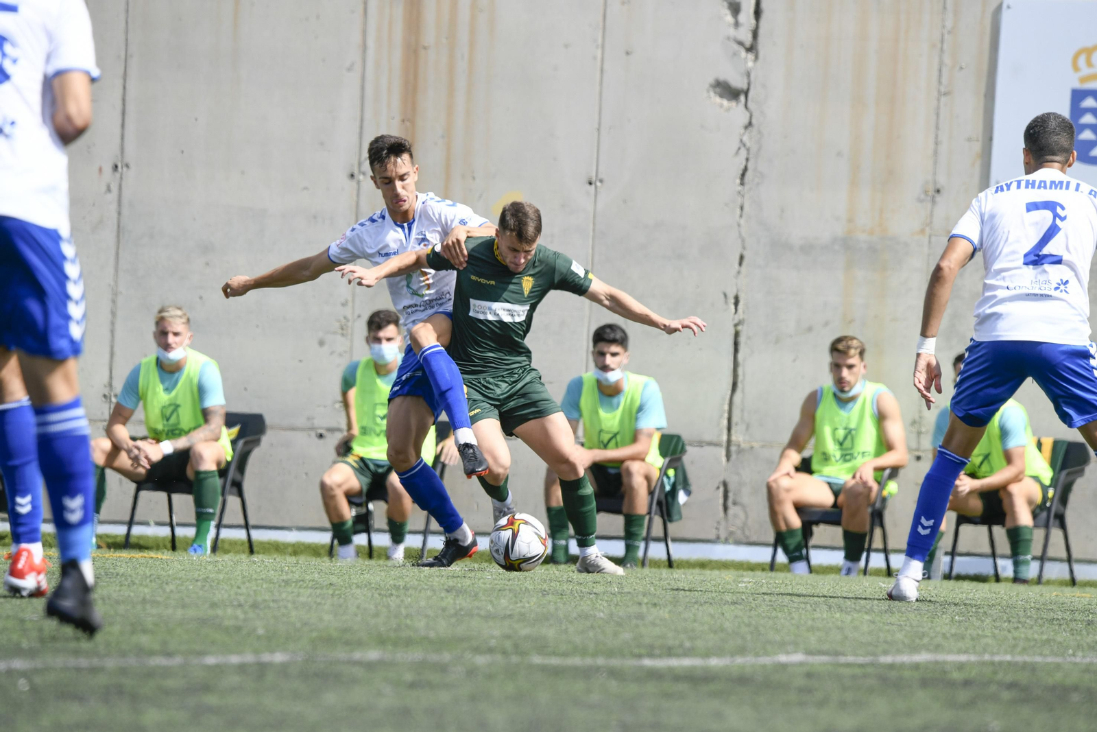 El empate del Córdoba CF ante el Tamaraceite, en imágenes
