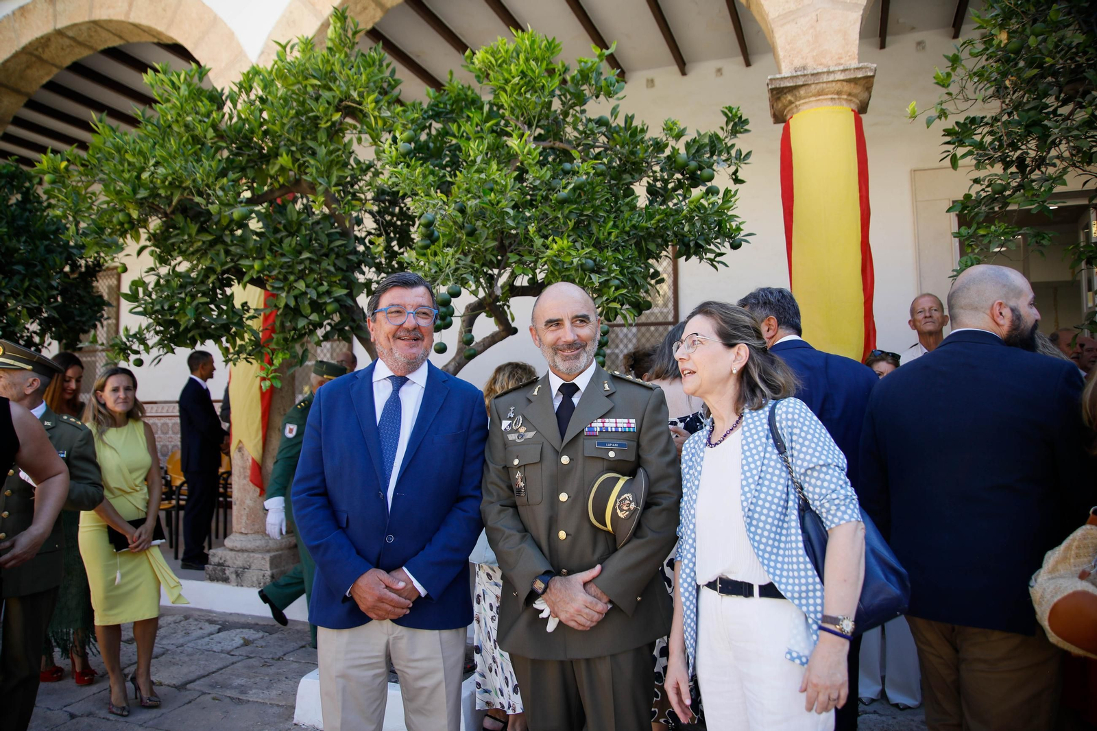 Toma de posesión del coronel José Manuel Lupiani Castellanos, en imágenes