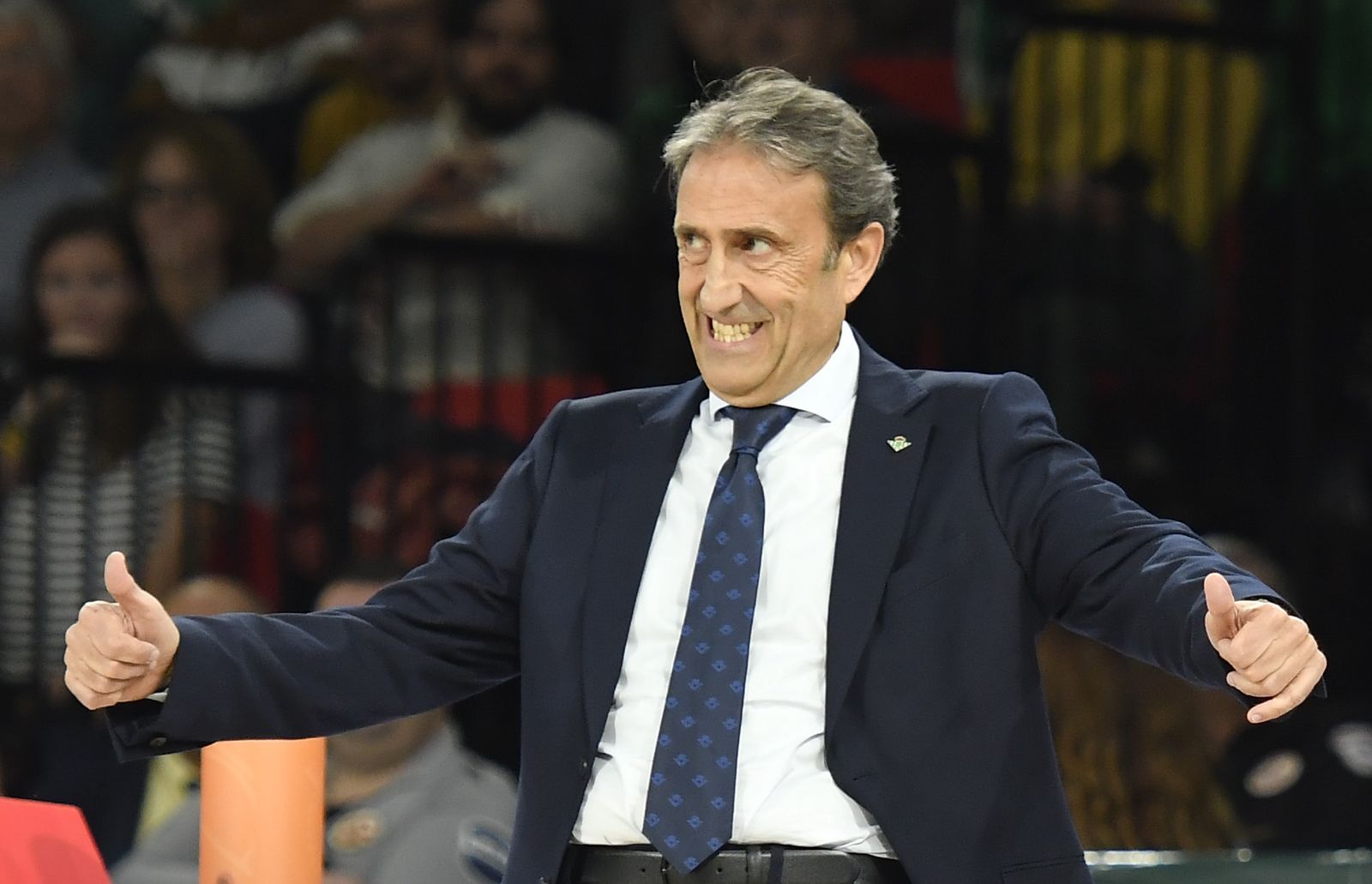 Luis Casimiro, durante el encuentro ante el Gran Canaria.