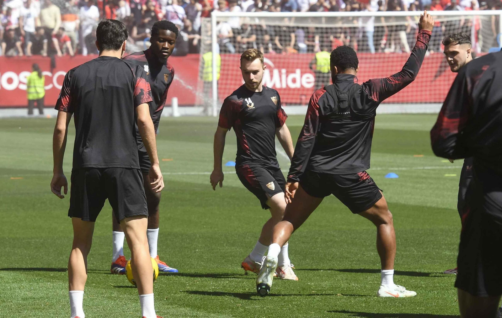 Entrenamiento del Sevilla