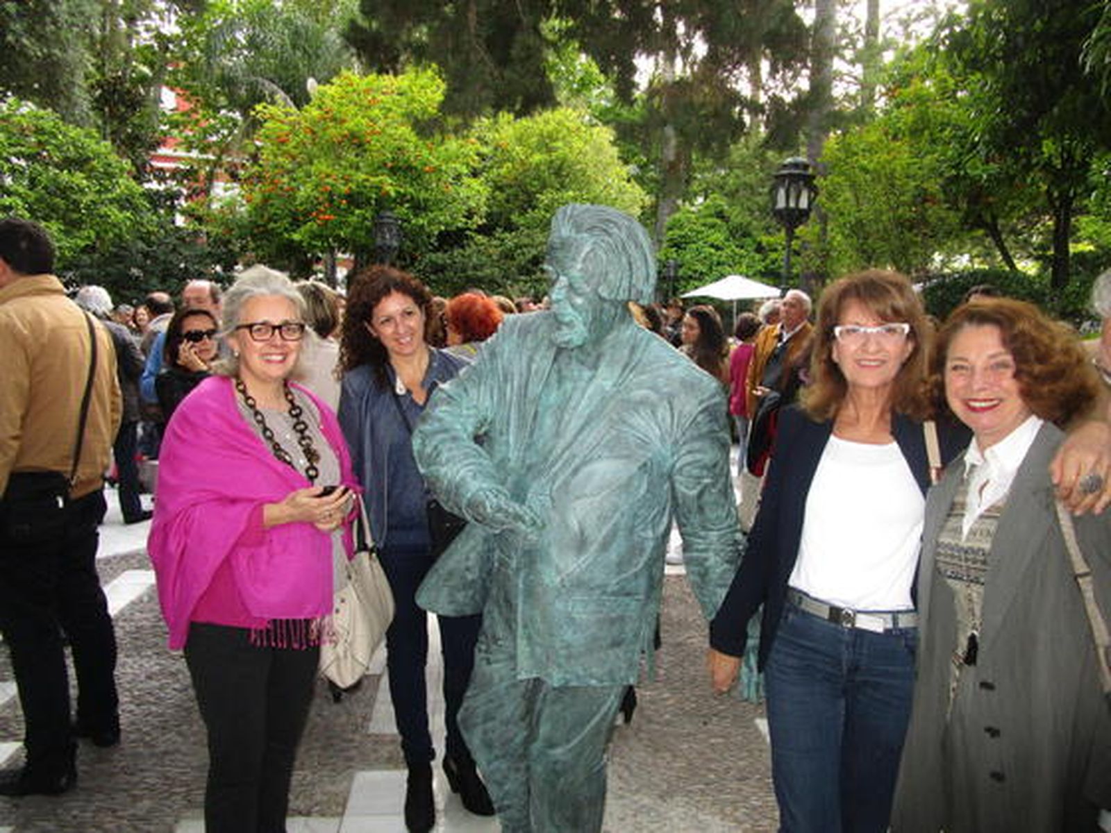 María del Mar Barca, Nuria Hernández, Tere Jiménez y Brigitte Castells.

Foto: Ignacio Casas de Ciria