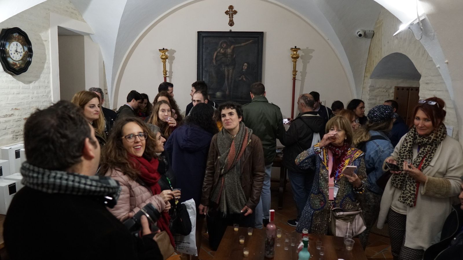 Visita al refectorio del convento de las clarisas de Estepa